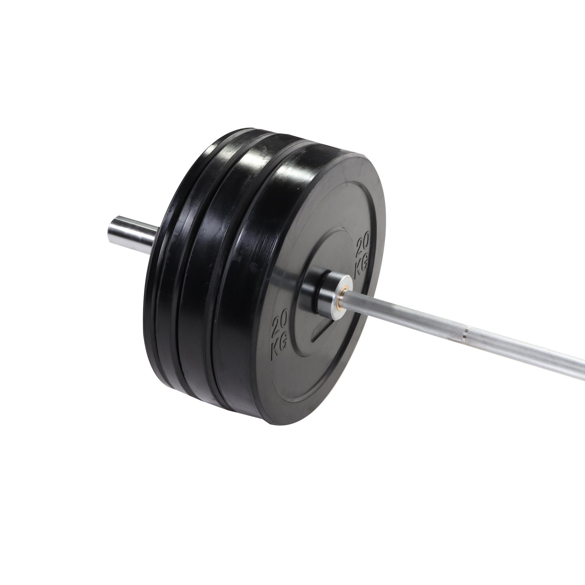 GORILLA SPORTS Hantel-Set Olympia Langhantelset Bumper Plates 140 kg