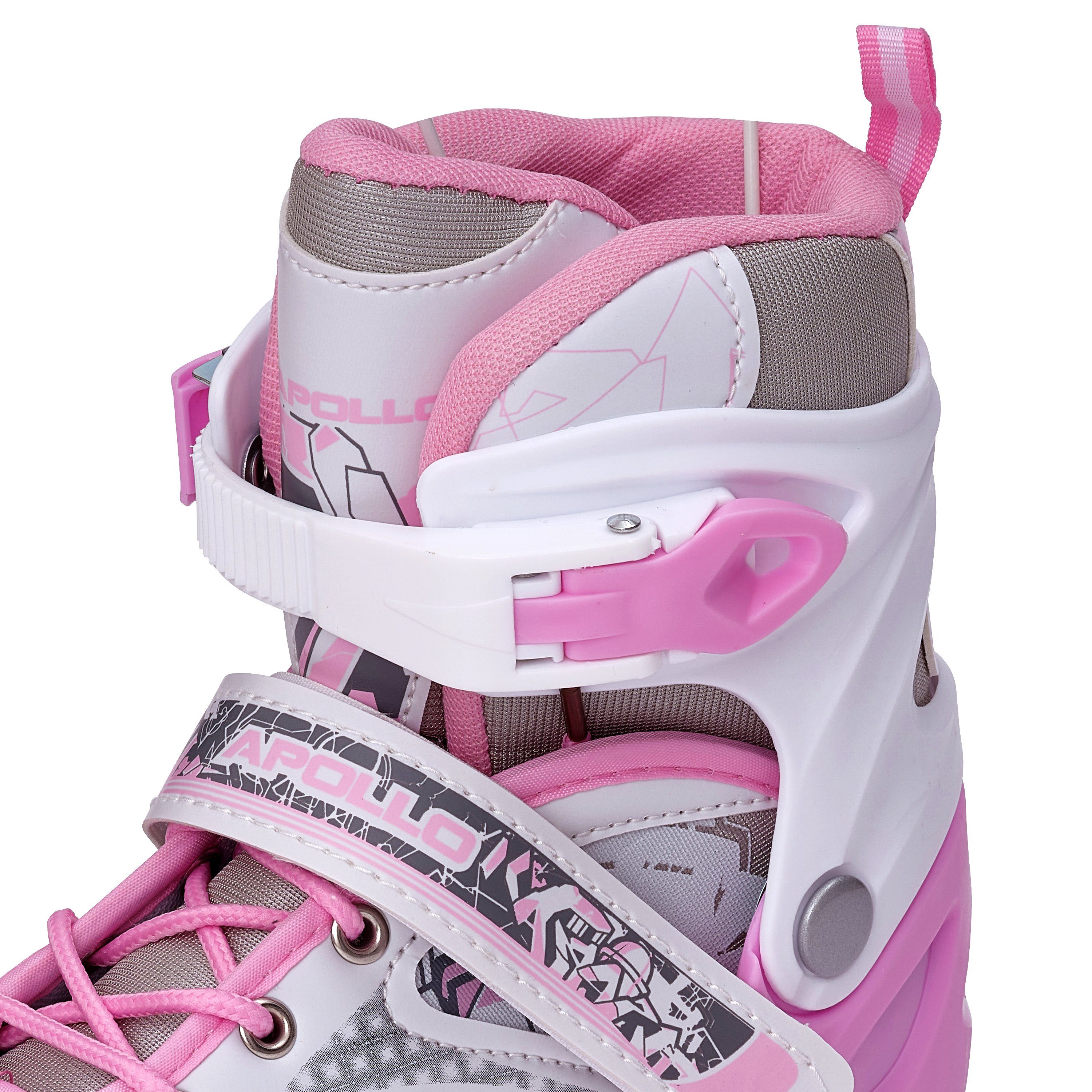 Apollo Schlittschuhe Schlittschuhe größenverstellbar Ice Skates X-Pro, Größenverstellbar, dreistufige Sicherung