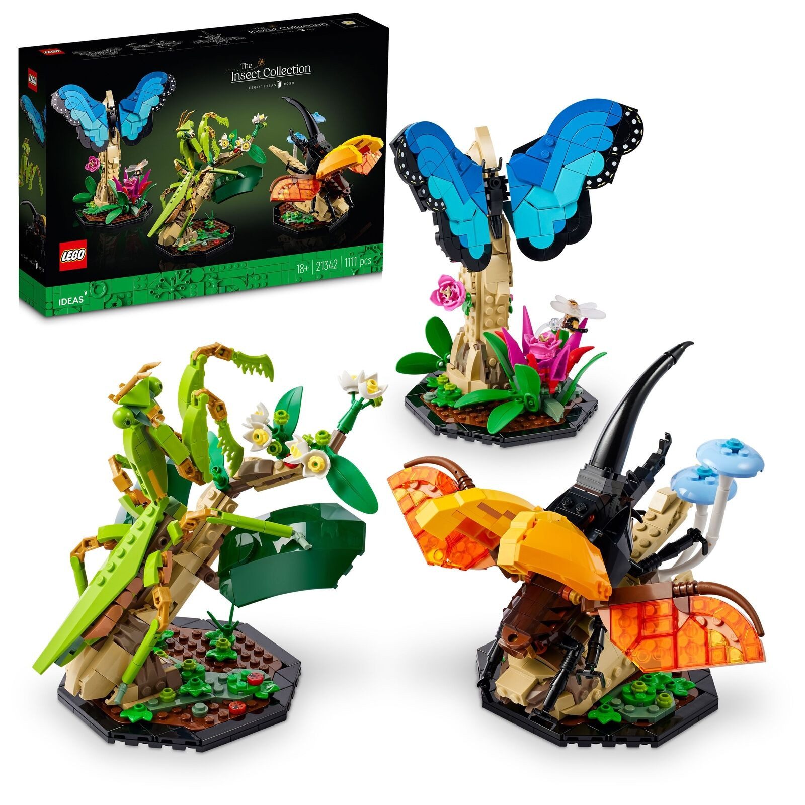 LEGO® Die Insektensammlung (21342) Spielbausteine, (1111 günstig online kaufen
