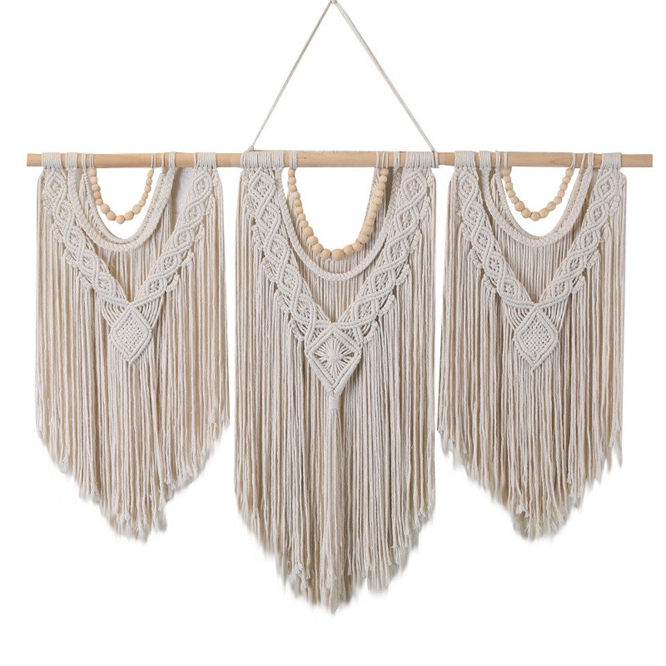 Coonoor Wanddekoobjekt Boho Deko-Makramee Wandbehang, Elegante Wandteppich- günstig online kaufen