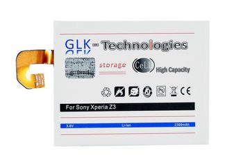 GLK-Technologies High Power Ersatzakku kompatibel mit Sony Xperia Z3 D6603, Original GLK-Technologies Battery, accu, 2300 mAh, inkl. Werkzeug Set Kit Smartphone-Akku 2300 mAh (3.8 V)