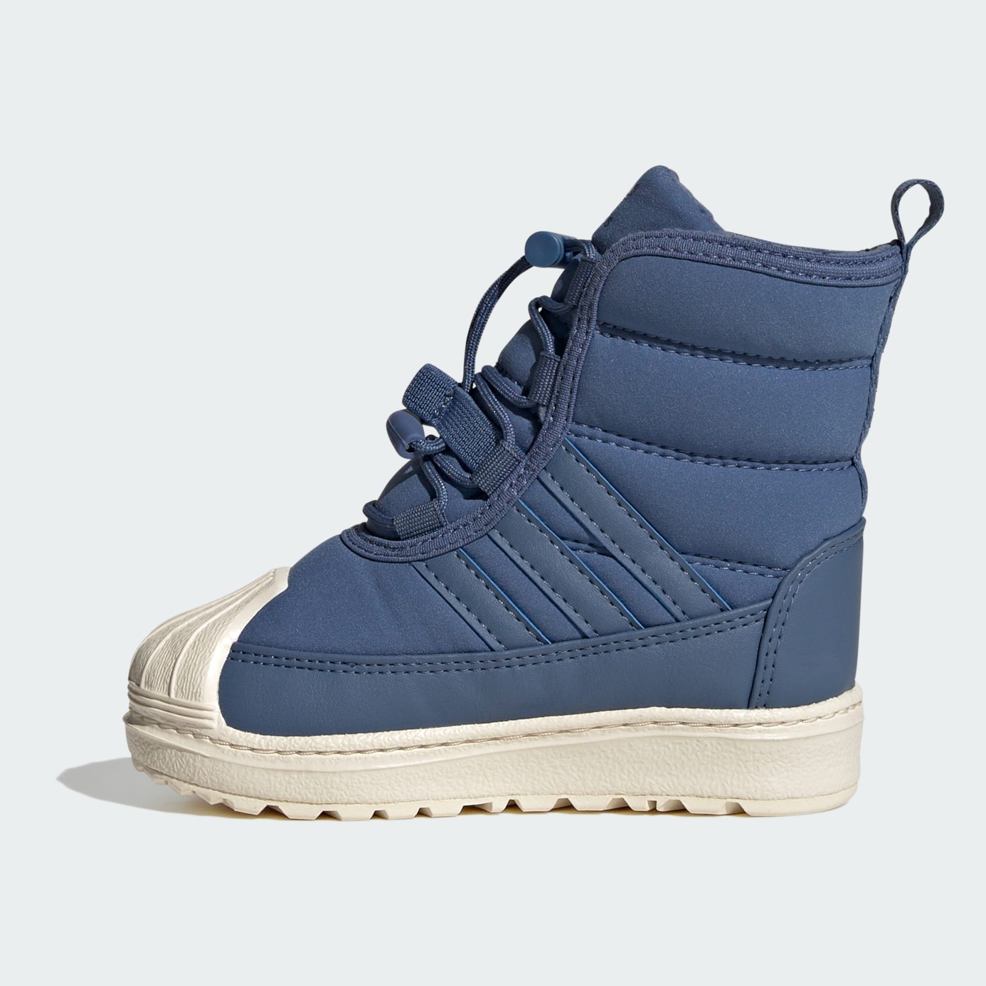 adidas Sneaker STIEFEL 360 / KIDS / SUPERSTAR Originals Wonder Crew Blue Crew White Blue