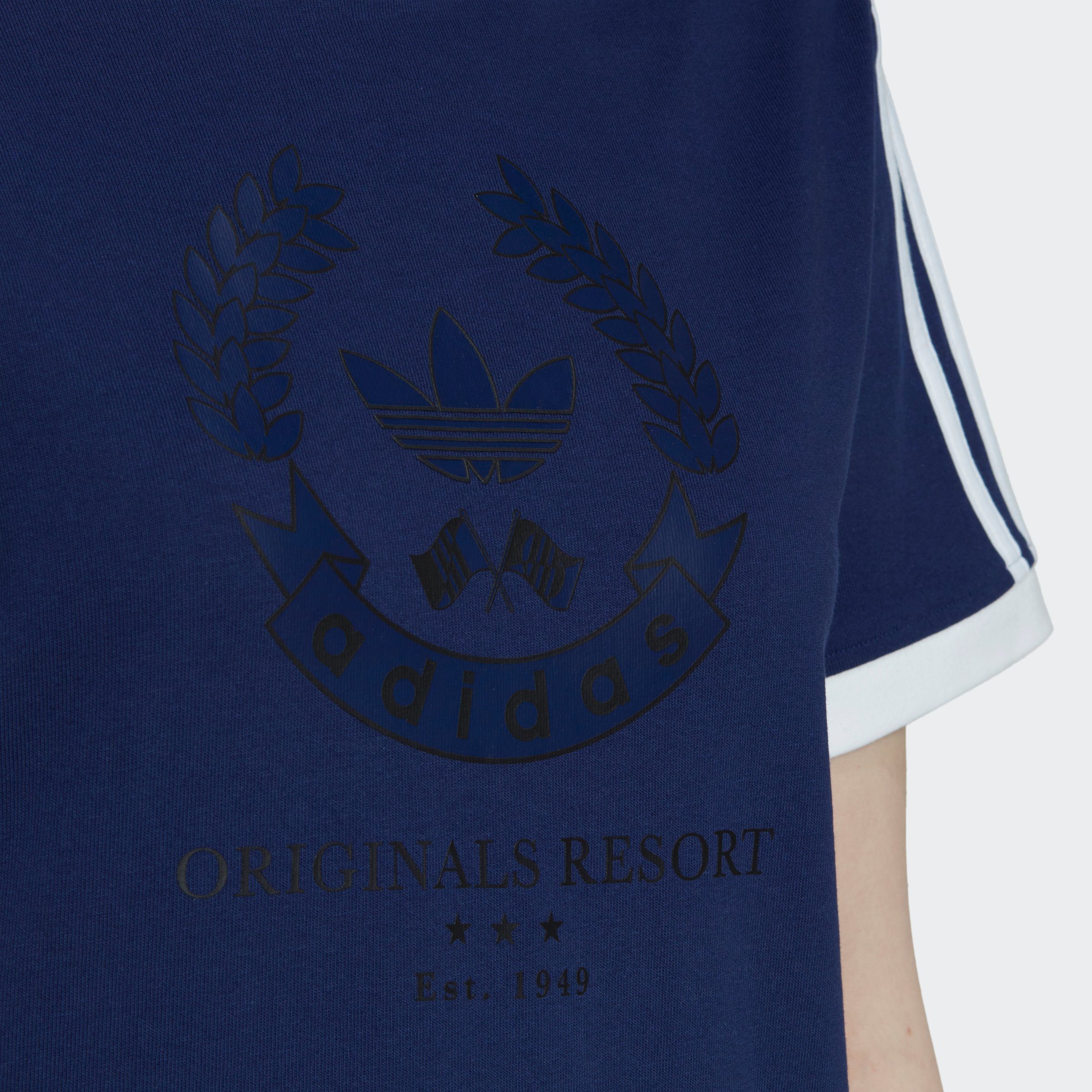 adidas Originals T-Shirt GRAPHIC CREST NGTSKY
