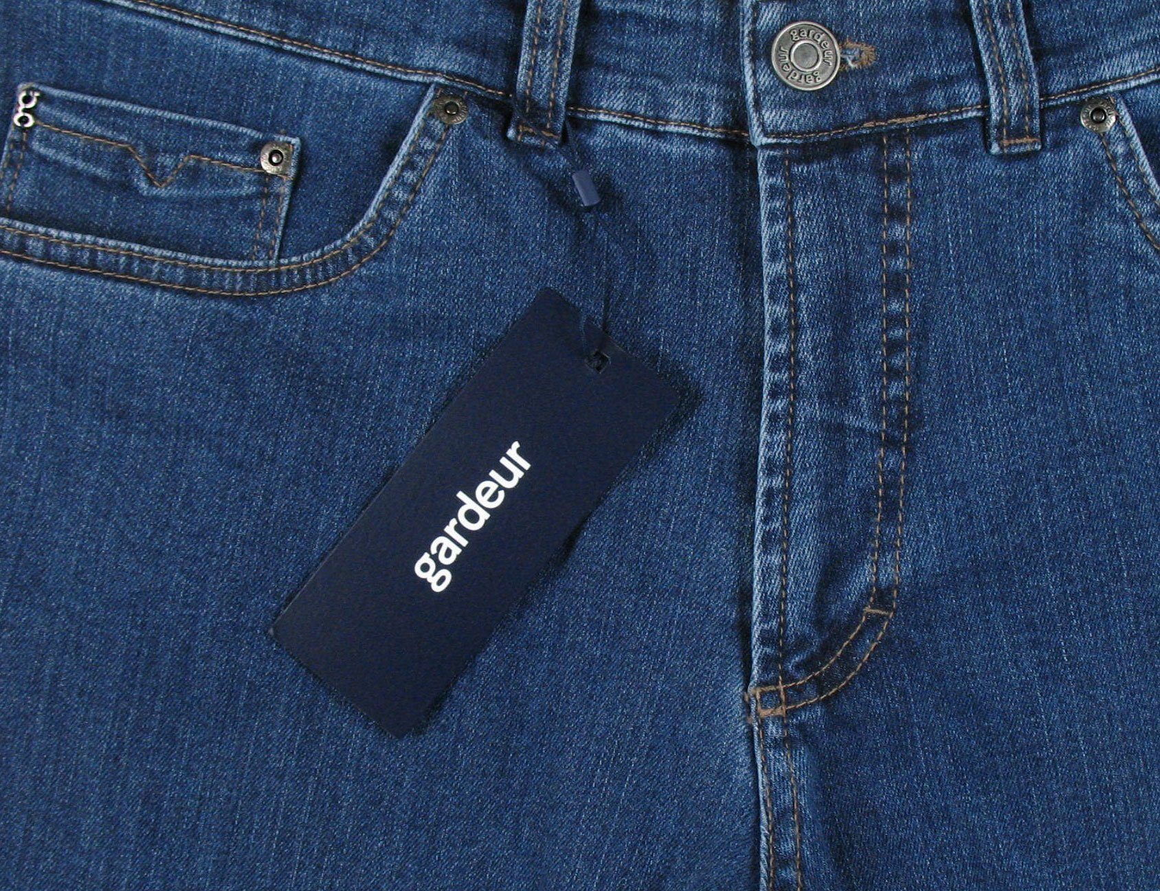 Atelier GARDEUR 5-Pocket-Jeans Nevio Regular Fit Stretch-Denim