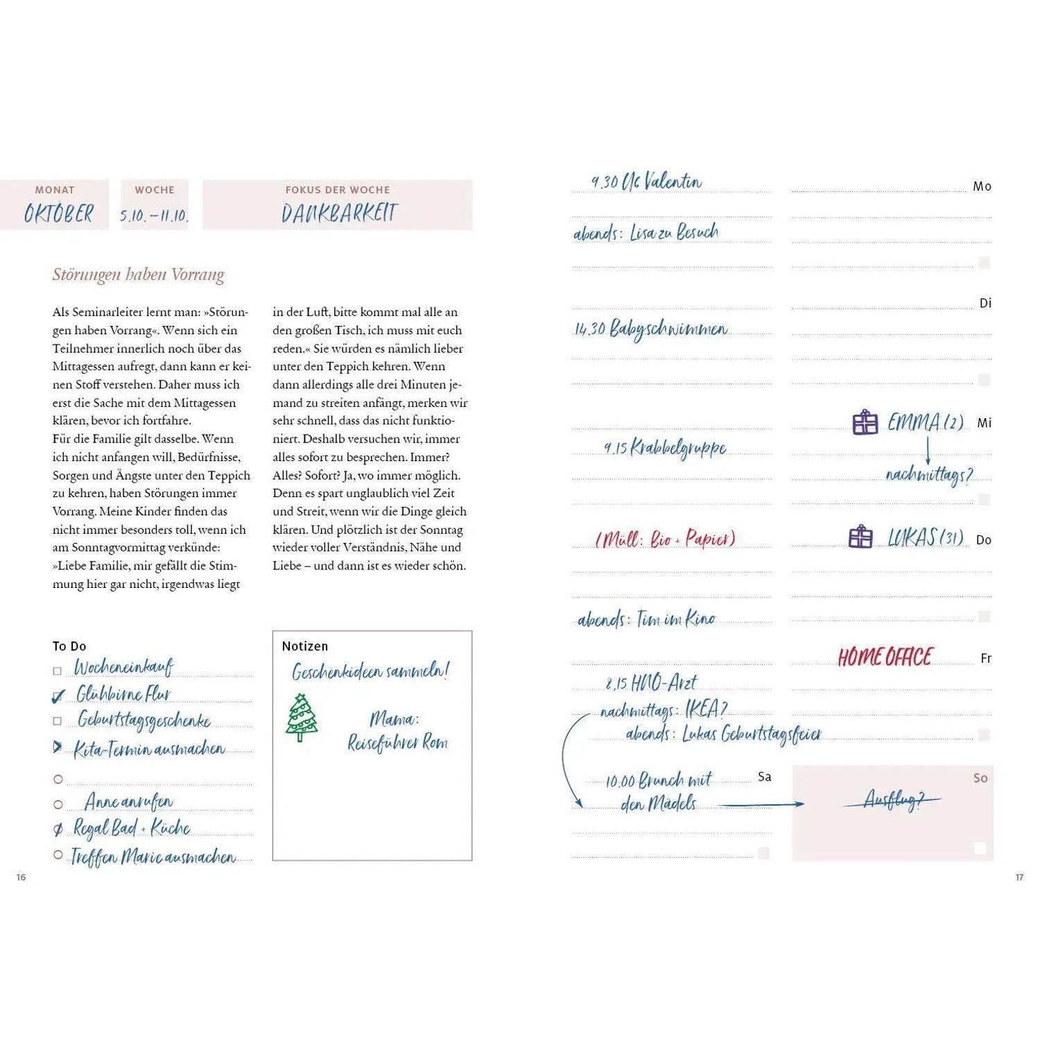 Kösel Verlag Familienkalender artgerecht - Der andere Familienplaner