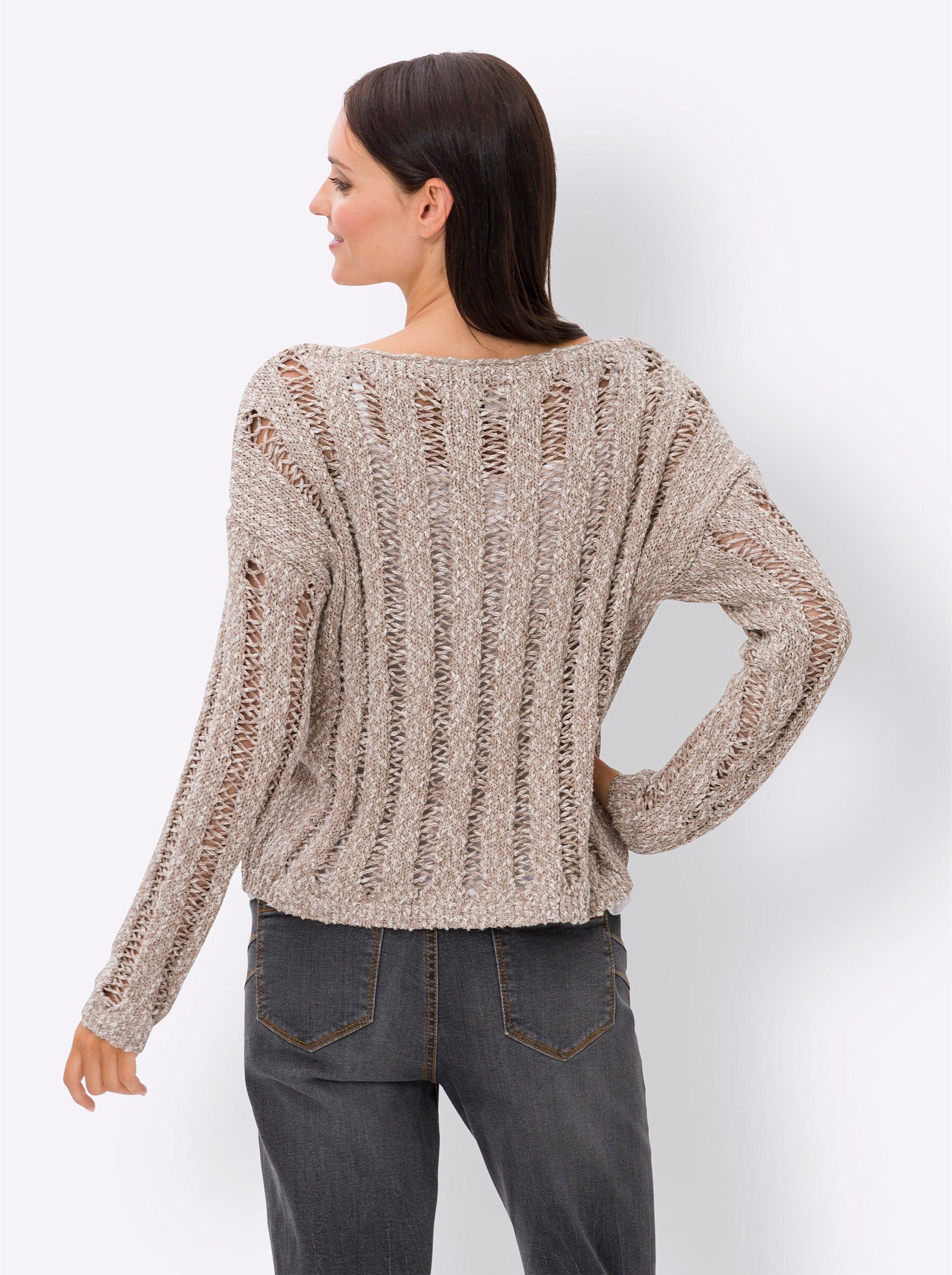 heine Strickpullover Ajourpullover . günstig online kaufen