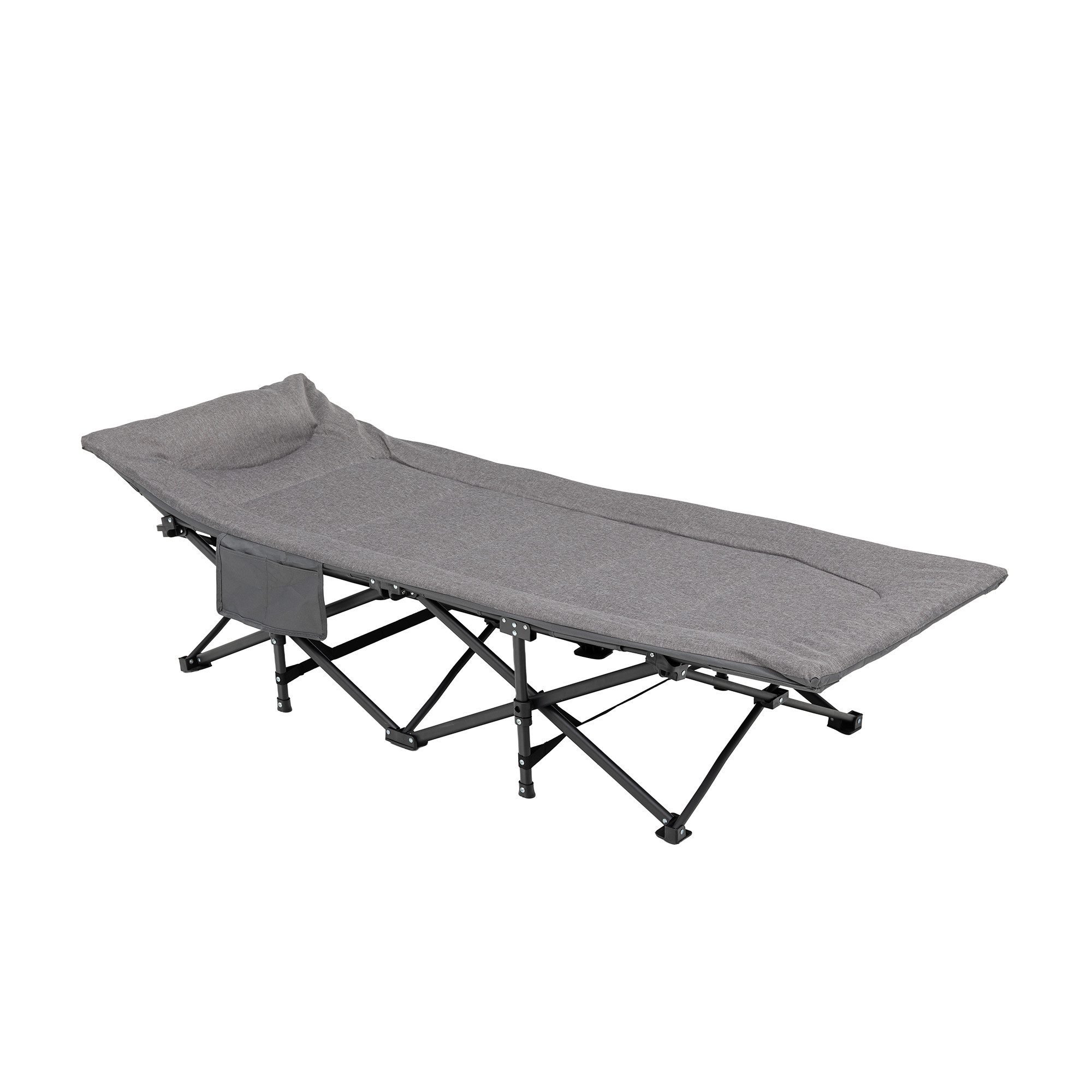 MANDALIKA Garden Campingliege Campingbett / Sonnenliege faltbar praktisch und flexibel 185x67x38cm