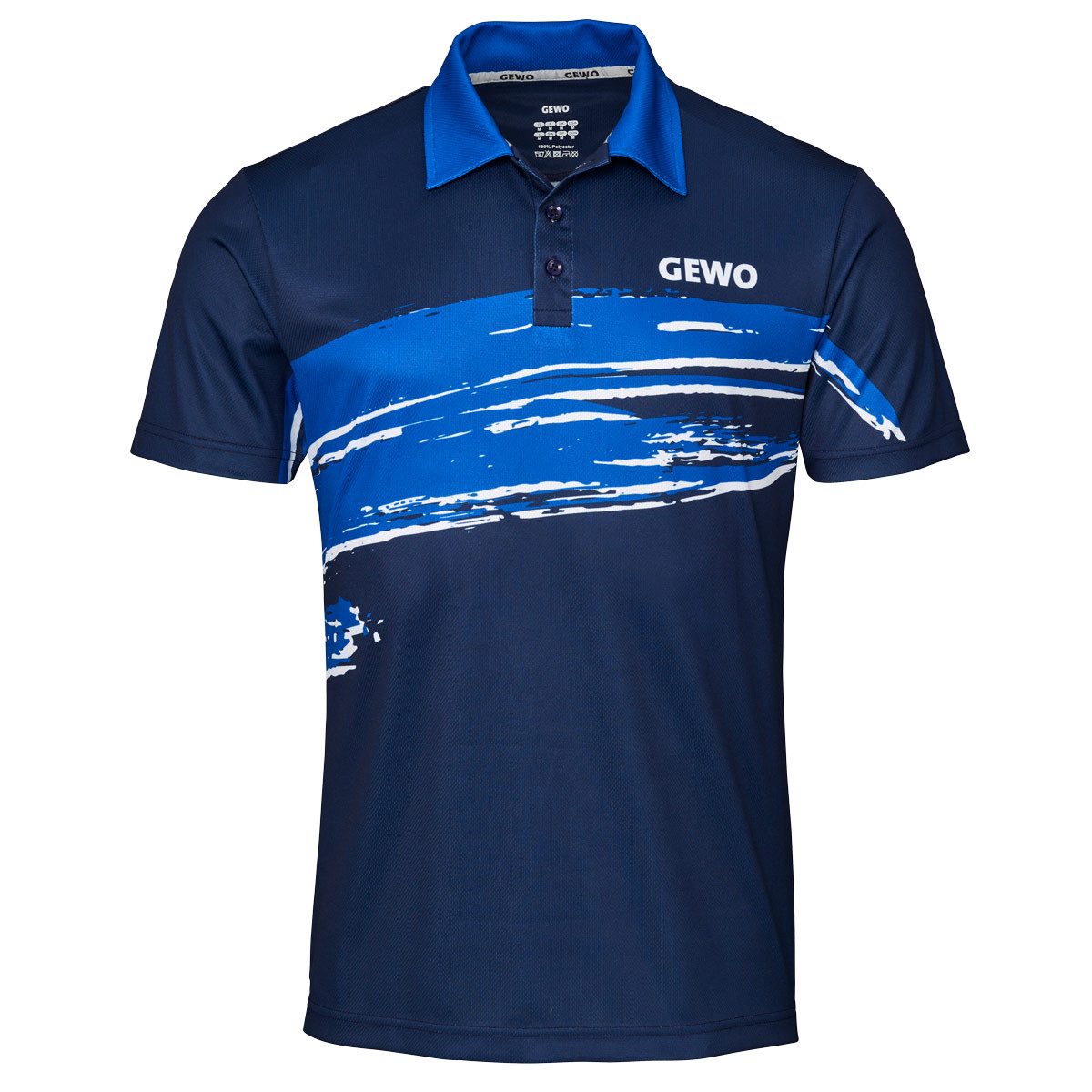 Gewo Poloshirt GEWO Poloshirt Marino navy XL Herren Tischtennis Shirt