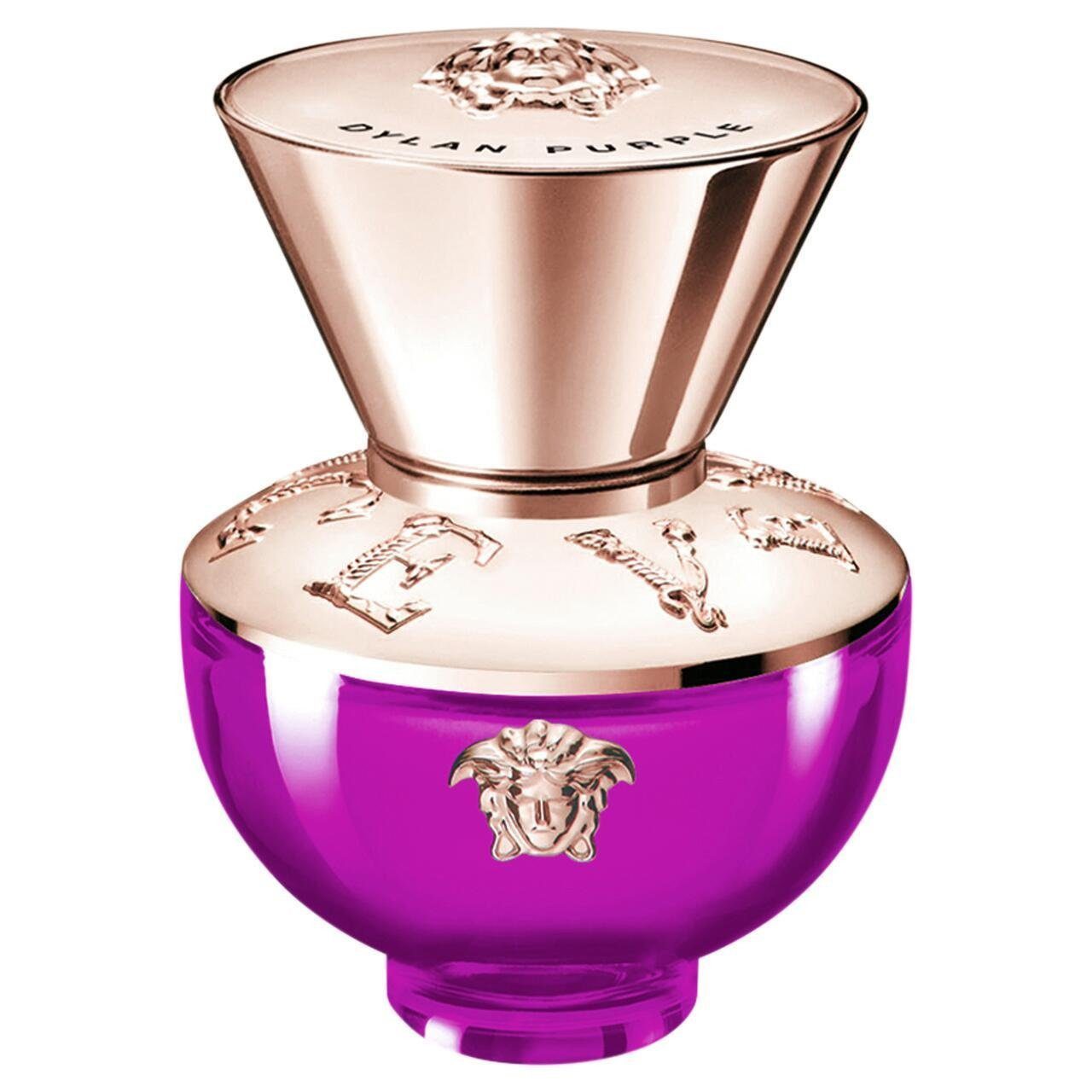 Versace Eau de Parfum Dylan Purple, Glasflakon, Parfüm EDP, Damenduft