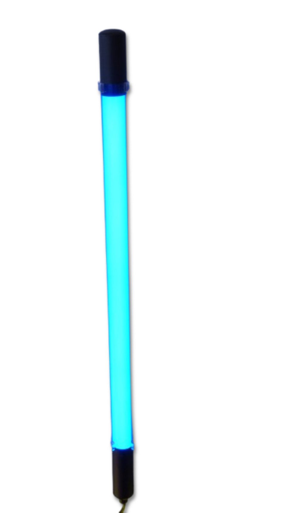 XENON LED Wandleuchte 8918 LED Slim Leuchtstab 153cm Ø30mm Kunststoff-Röhre Blau, LED Röhre T8, Xenon / BLAU, Lieferung inklusive 2 Klammern zur Befestigung an Wand oder Decke.
