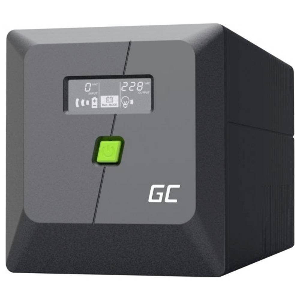 Green Cell USV-Anlage UPS USV 750 VA GC-UPSLP480, LC-Display