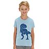 Tshirt Farbe: Sky Blue - Dino Blue