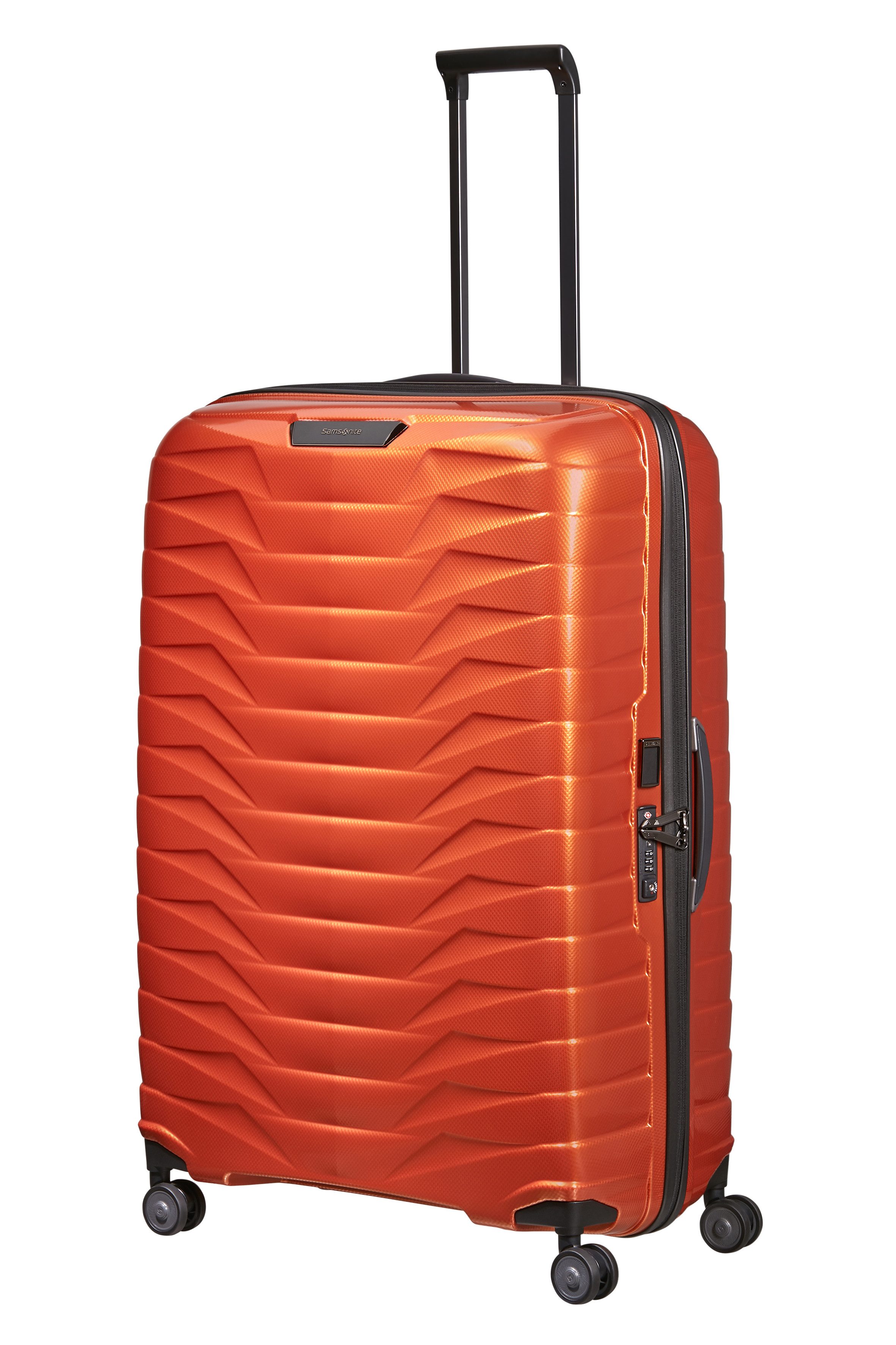 Samsonite Hartschalen-Trolley PROXIS 86, 4 Rollen, mit viel Stauraum, mit USB Anschluss, mit mehreren Tragegriffen