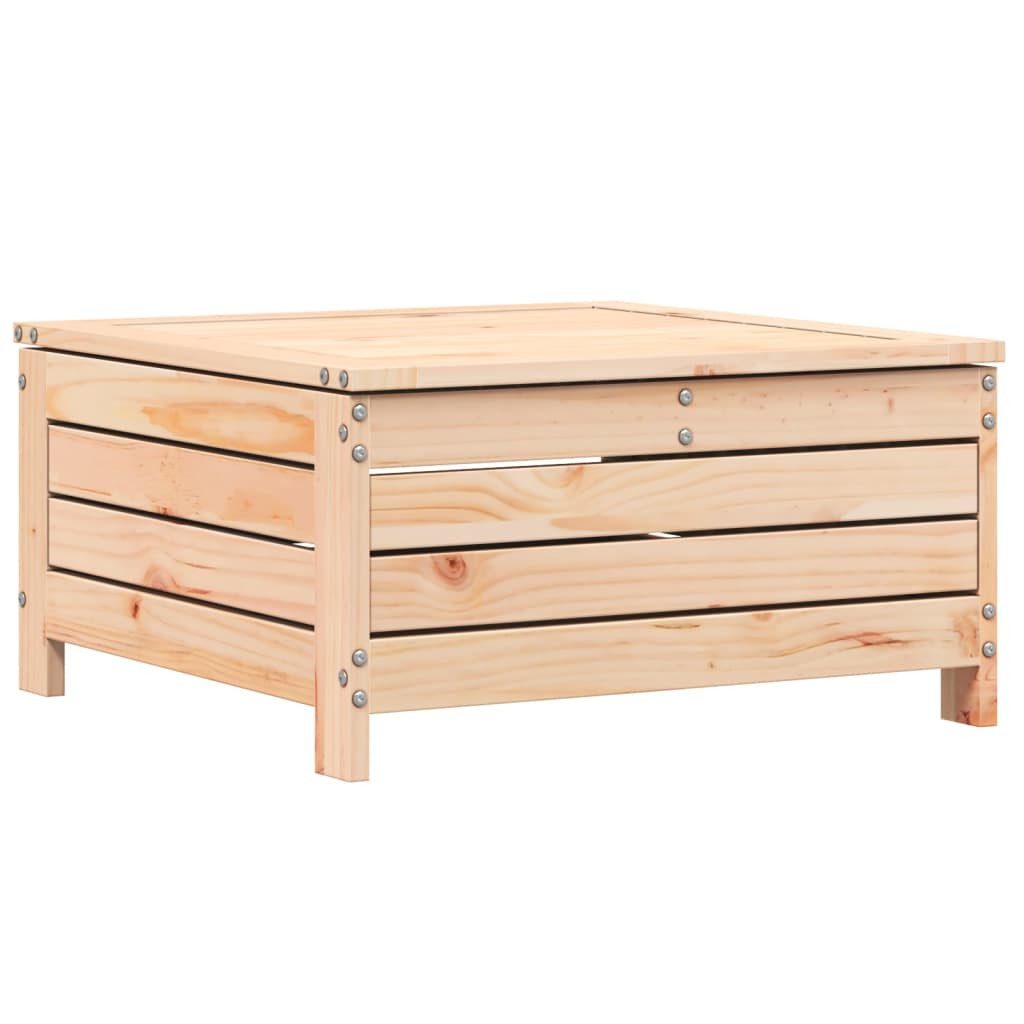 vidaXL Sofaelement Gartenhocker 62x63,5x32 cm Massivholz günstig online kaufen