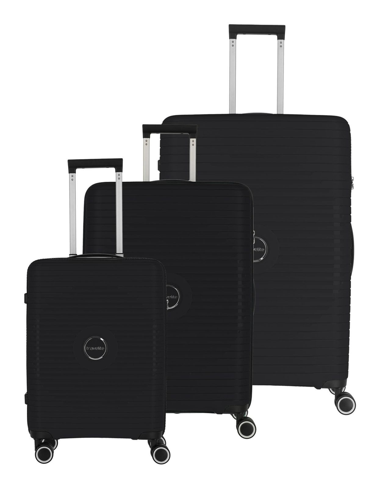 travelite Trolleyset 4W Trolley L / M / S, 4 Rollen, (Set, 3 tlg) günstig online kaufen