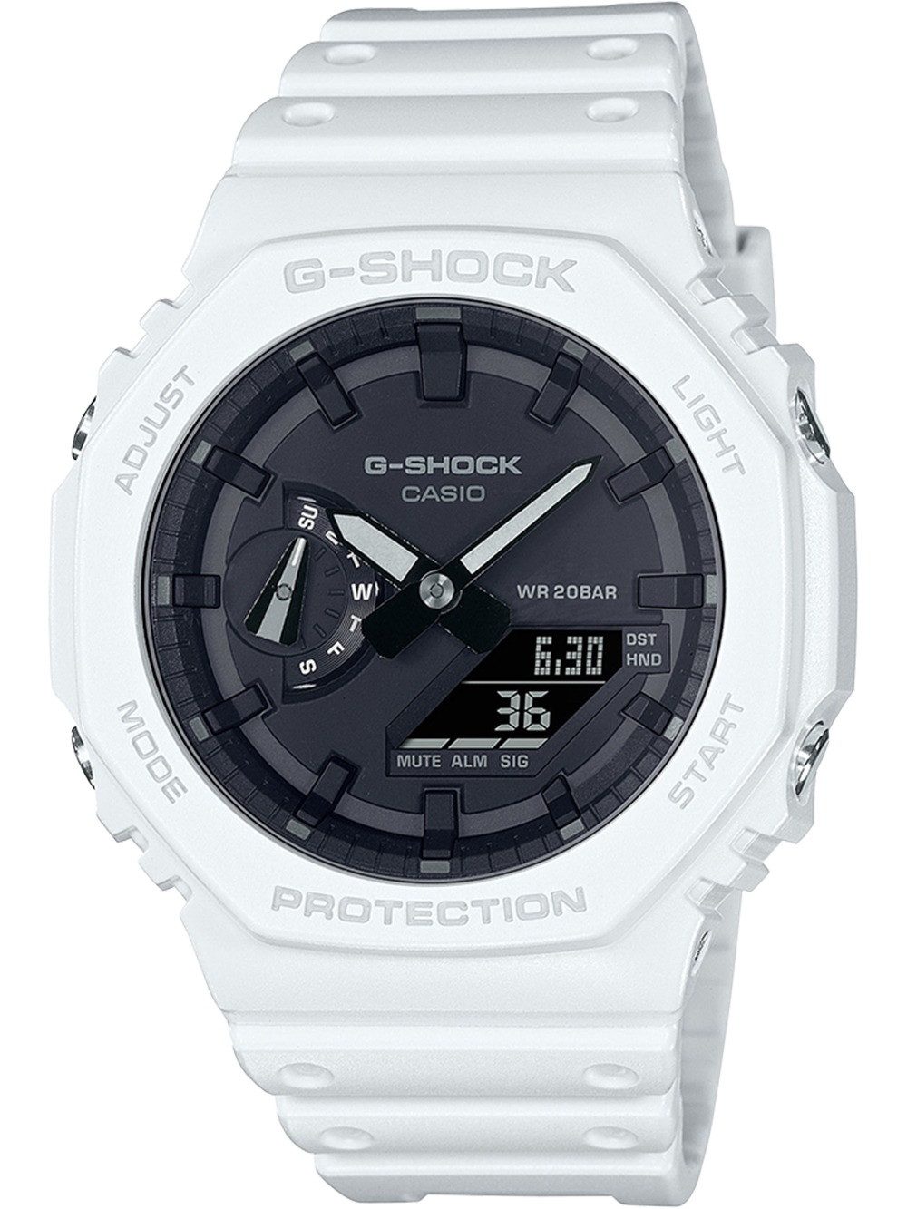 Quarzuhr Casio GA-2100-7AER Herrenuhr G-Shock Classic 45mm 20ATM Casio GA-2100-7AER Herrenuhr G-Shock Classic 45mm 20ATM