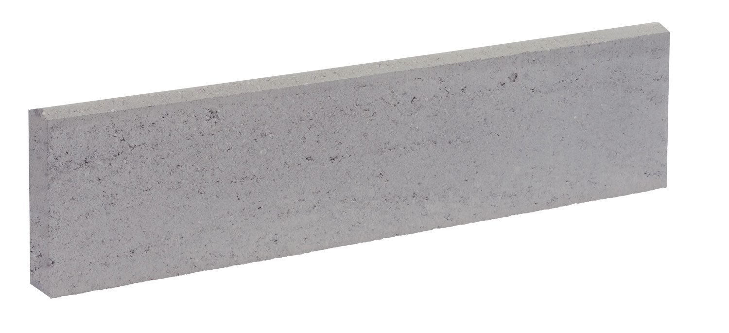 Diephaus Porenbeton RANDSTEIN GRAU 100/25/5 CM m. FASE