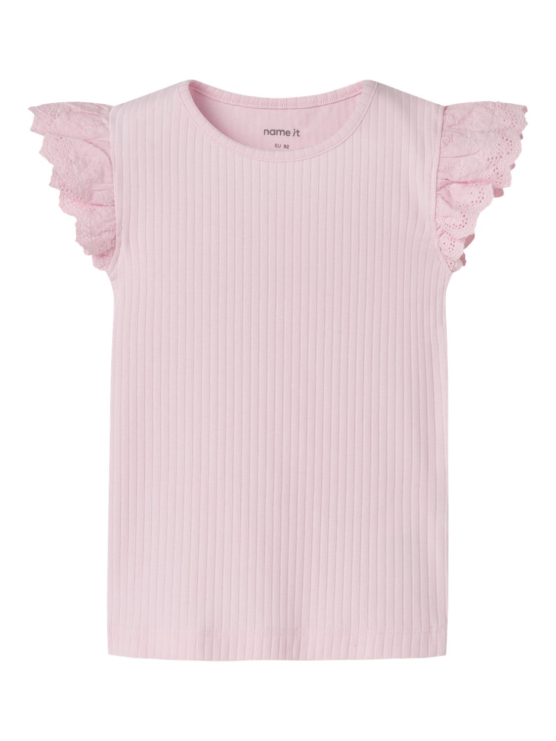Name It T-Shirt NMFHAVELLE CAP SL TOP Baumwollmischung, normal geschnitten