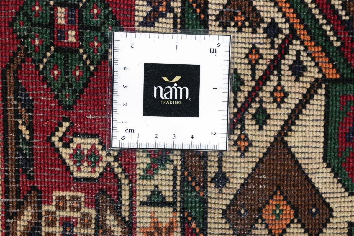 Afshar 10 / mm Nain Trading, Orientteppich Perserteppich, Höhe: rechteckig, Handgeknüpfter Orientteppich 140x196