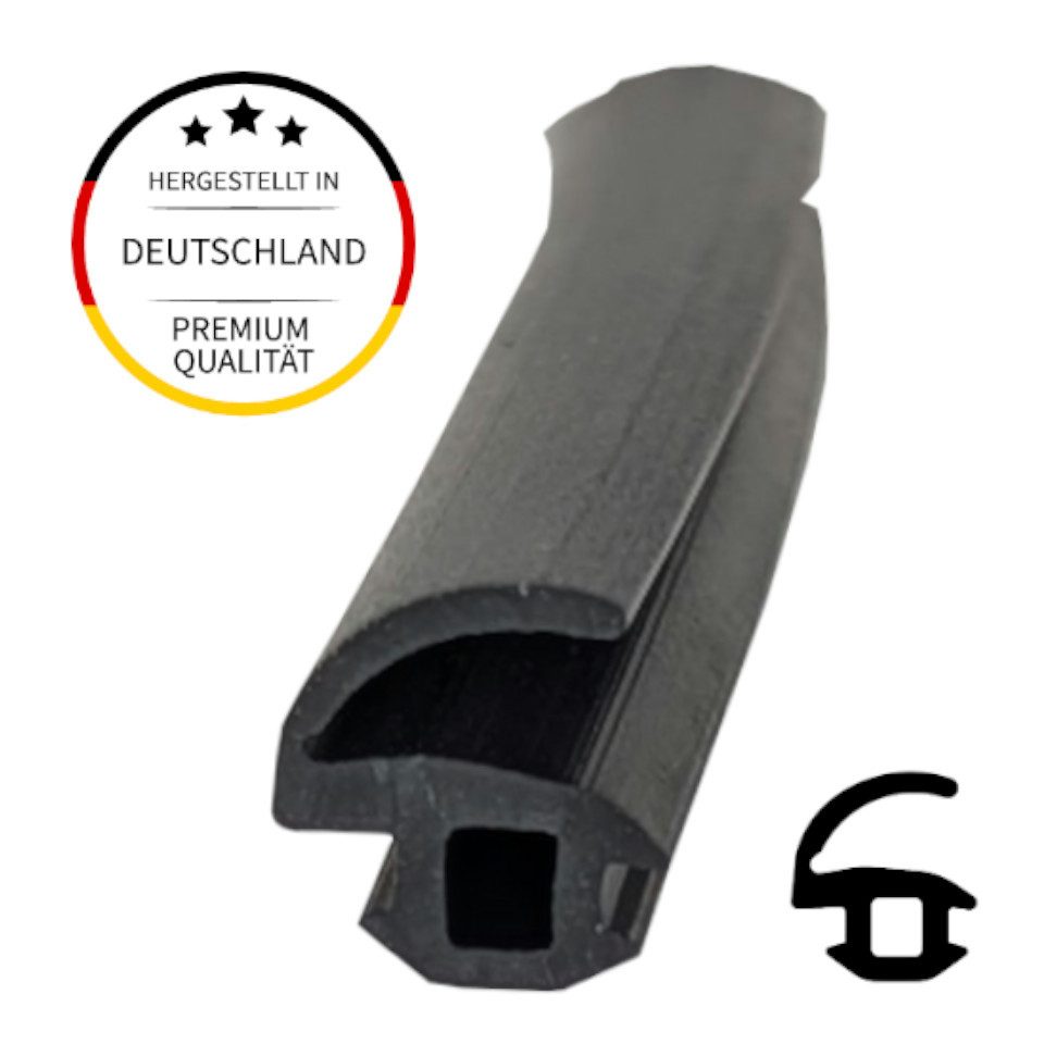 Einfach Dichtungen Profildichtungsband Fensterdichtung I 5m I Farbe Schwarz ► Langlebig und wartungsfrei
