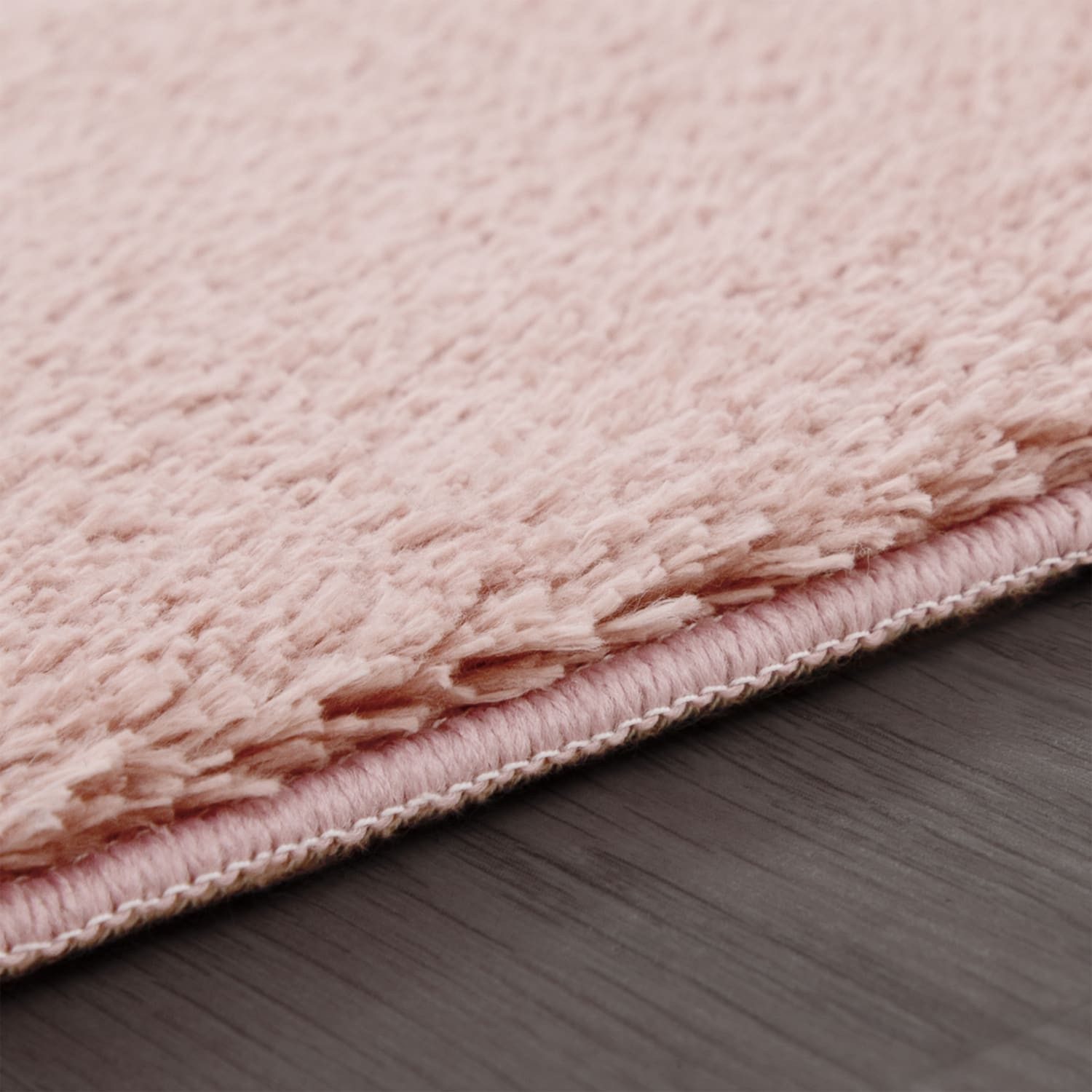 KADIMA DESIGN Teppich waschbar Unifarben Wohnzimmer schmutzabweisend Teppich Kurzflor, Rechteckig, Höhe: 14 mm, Florhöhe: 10 mm, 100% Polyester, Rechteckig, 60x – Bild 4 von 5