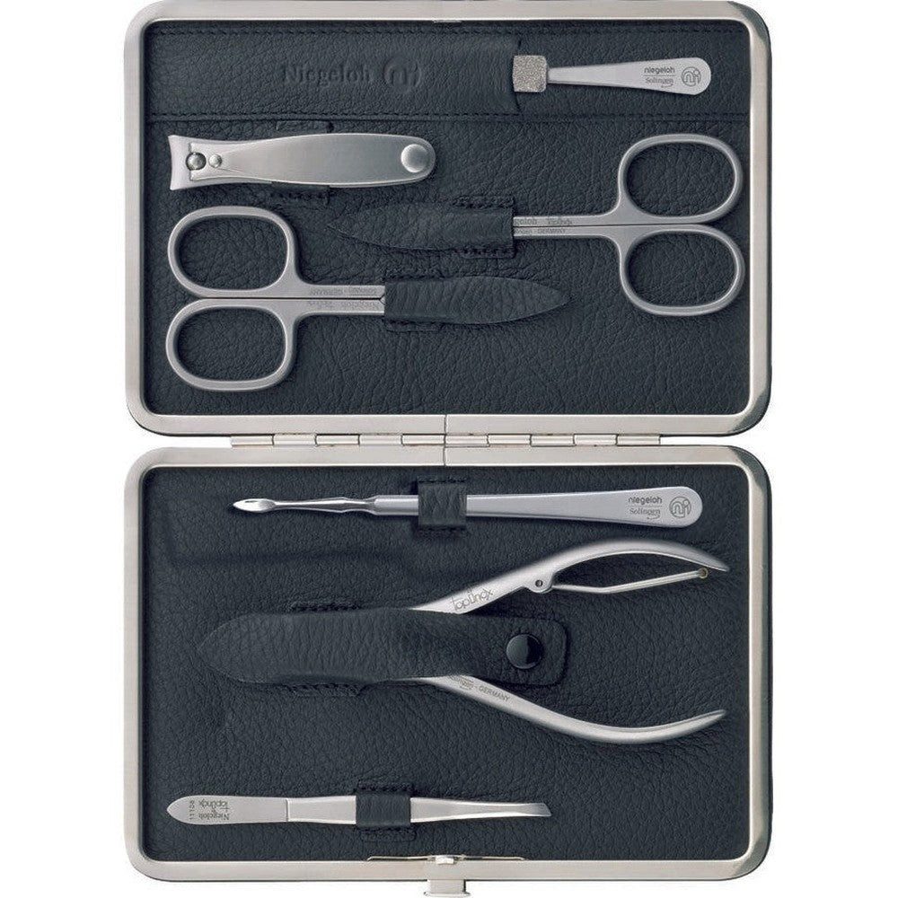 Niegeloh Solingen Maniküre-Etui Etui Modell Capri XL 7-tlg - Made in Solingen, 1 tlg.