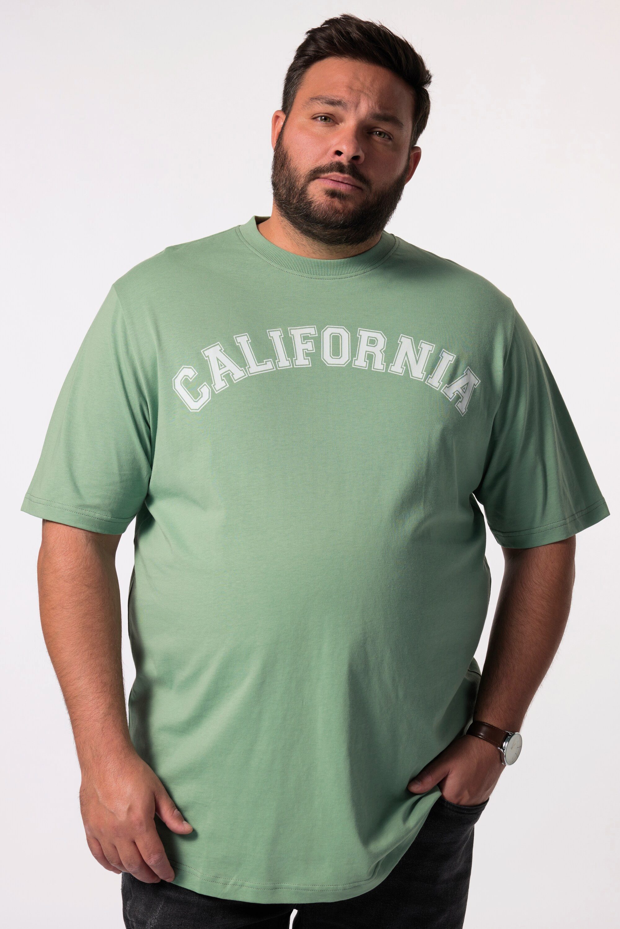 T-Shirt T-Shirt Halbarm Brustprint