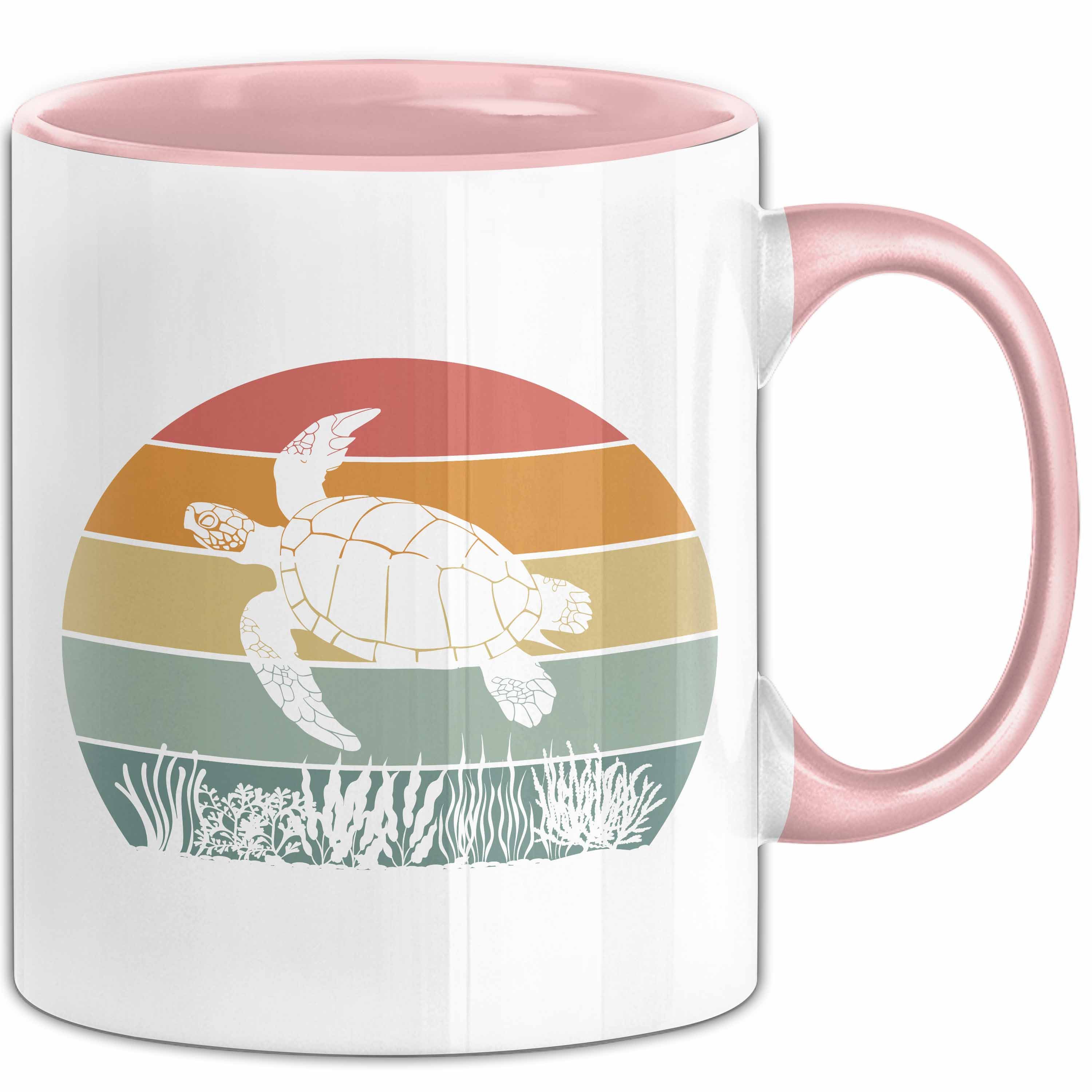 Tasse Schildlkröten Tasse Geschenk Vintage Grafik