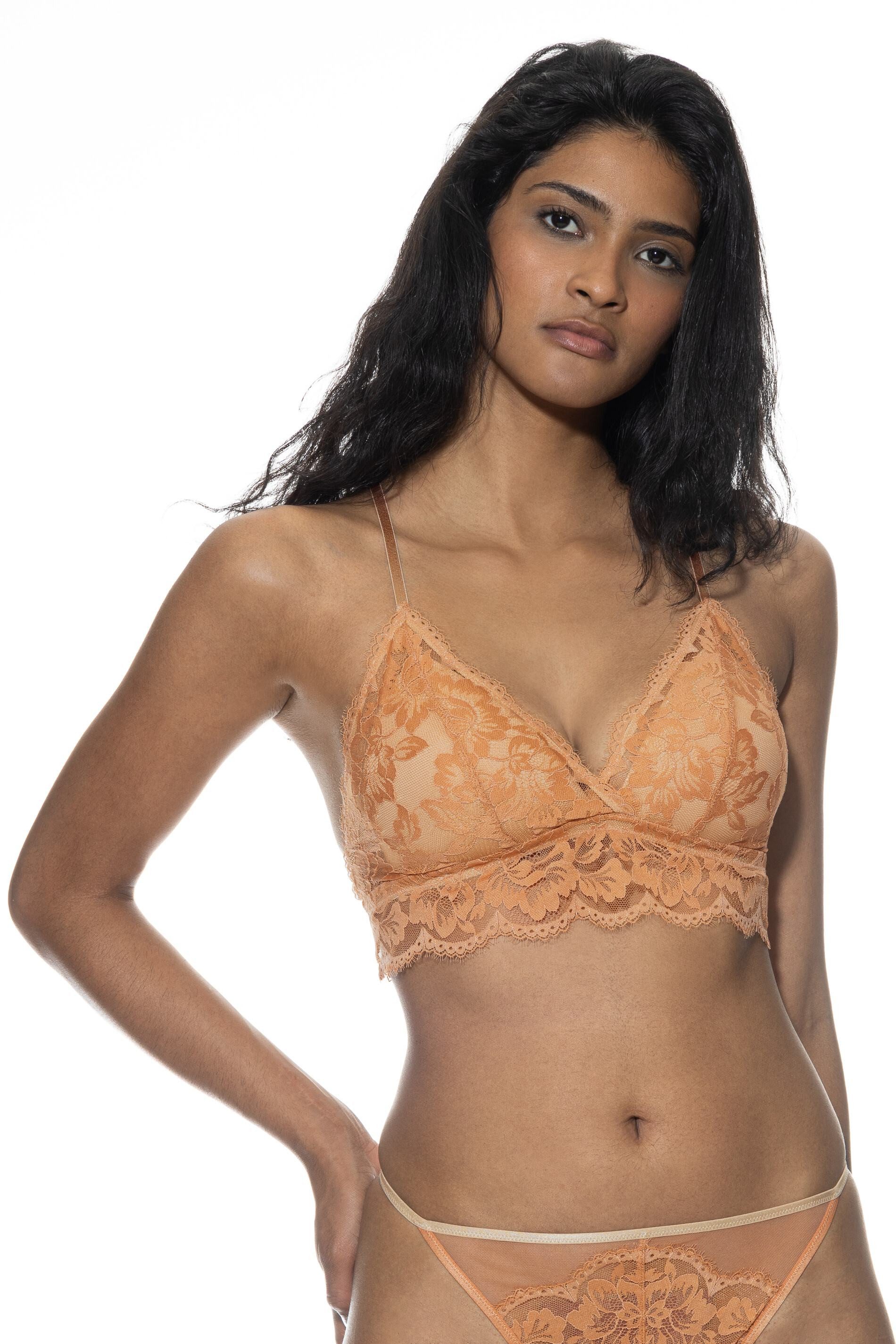 Mey Triangel-BH Mey Triangle-BH 74277 Roasted Almond (1 Stück, 1-tlg., 1 Stück) Racerback mit Spitze