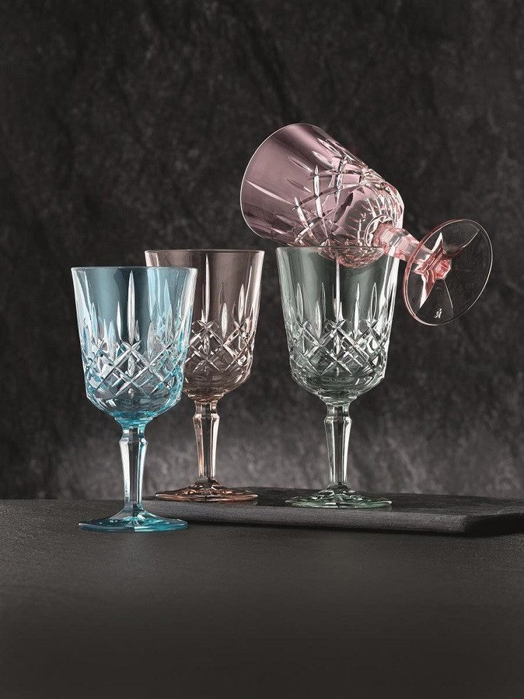 Nachtmann Weinglas Nachtmann Noblesse Colors Cocktail/Weinglas Taupe 2er Set, Glas