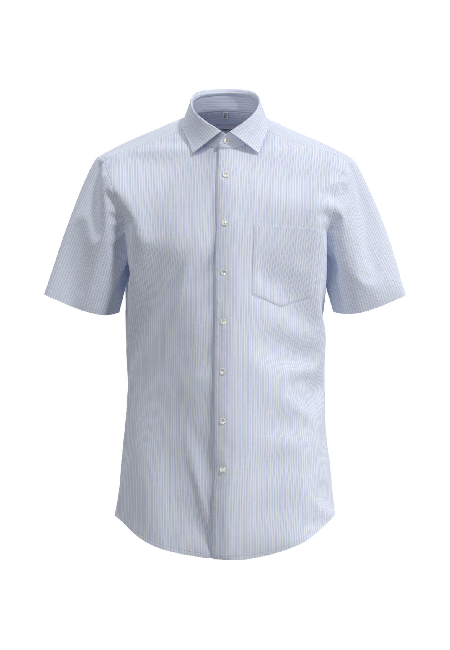 seidensticker Businesshemd Regular Regular 1/2 Kentkragen Streifen