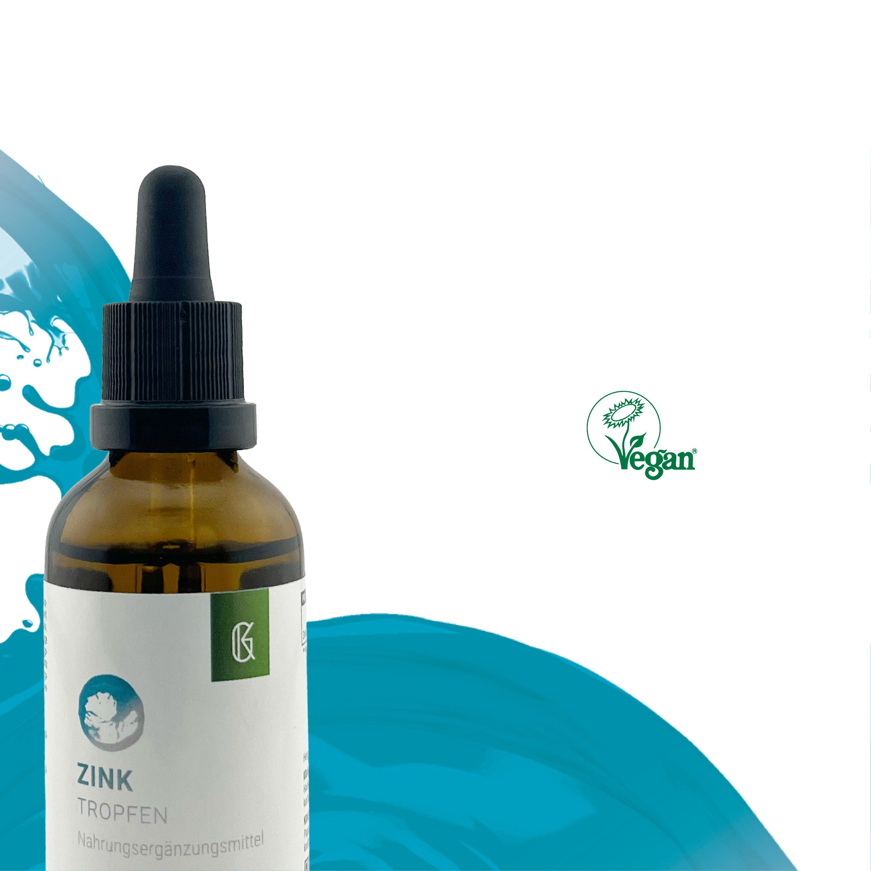 Kraftgras Zink Tropfen, 50 ml