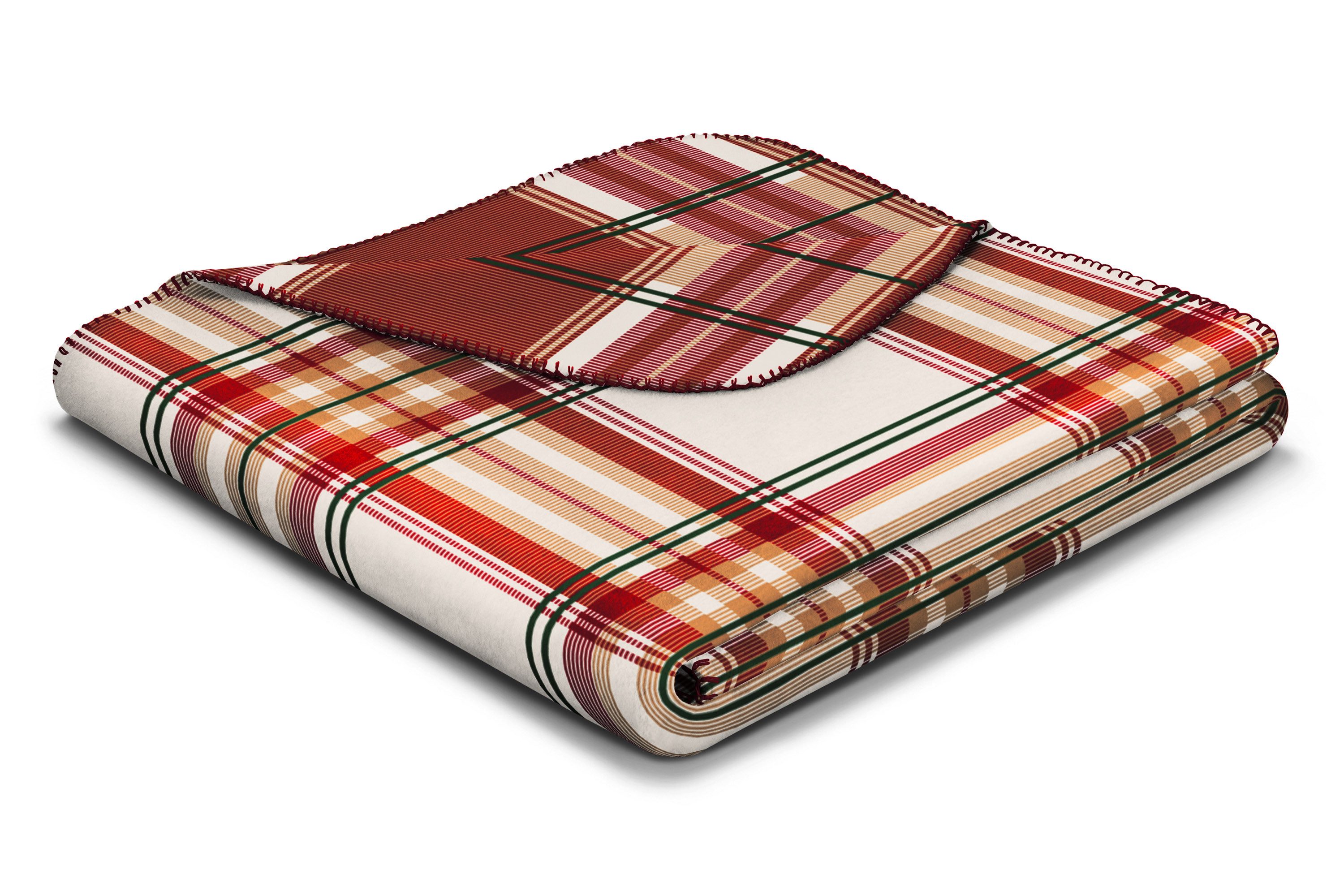 Wohndecke Tartan Delight mit Karomuster, Kuscheldecke in 150x200 cm, Villeroy & Boch, Made in Germany