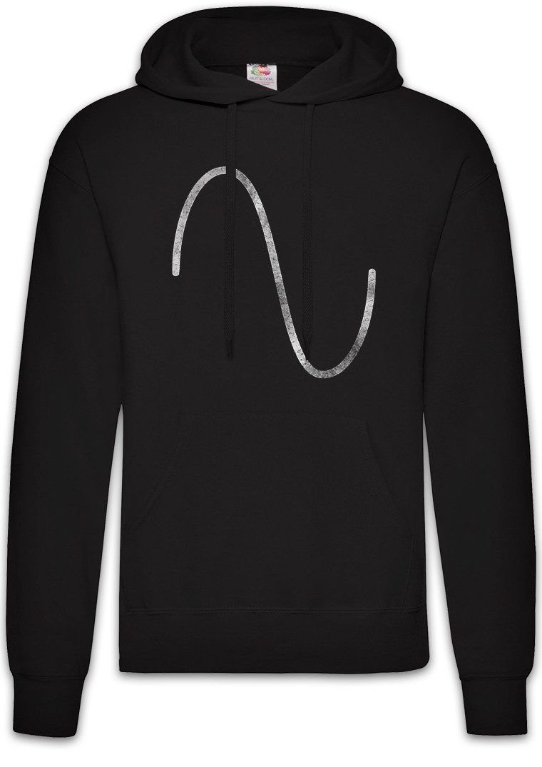Hoodie Wave Sine Herren Hoodie Synthesizer Electro Techno LFO Musik Music DJ
