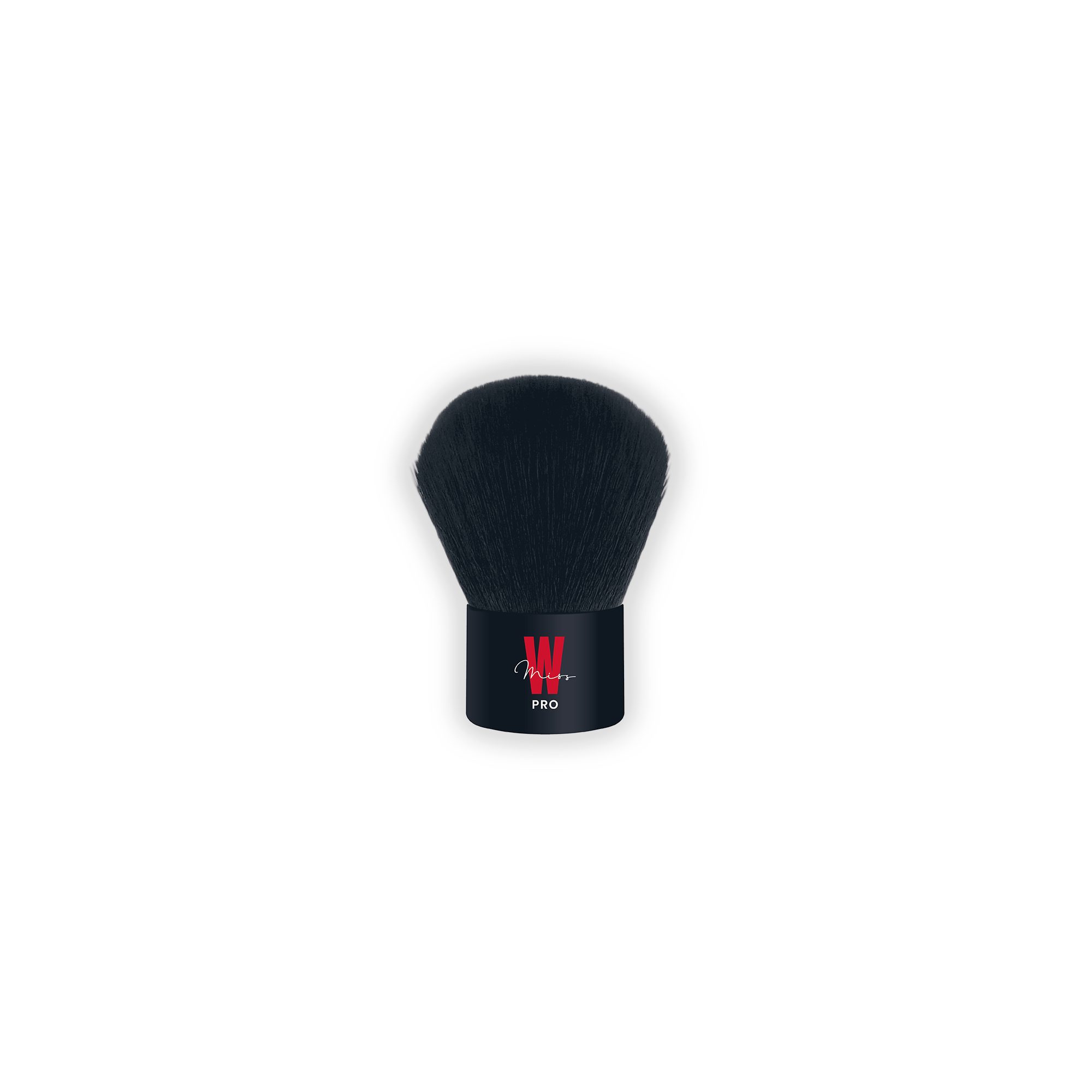 Miss W Pro Maskenpinsel Vielseitiger Make-up Pinsel für alle Puderarten – Hochwertig, 1 tlg., Professioneller Pinsel für gleichmäßiges Auftragen aller Puderarten
