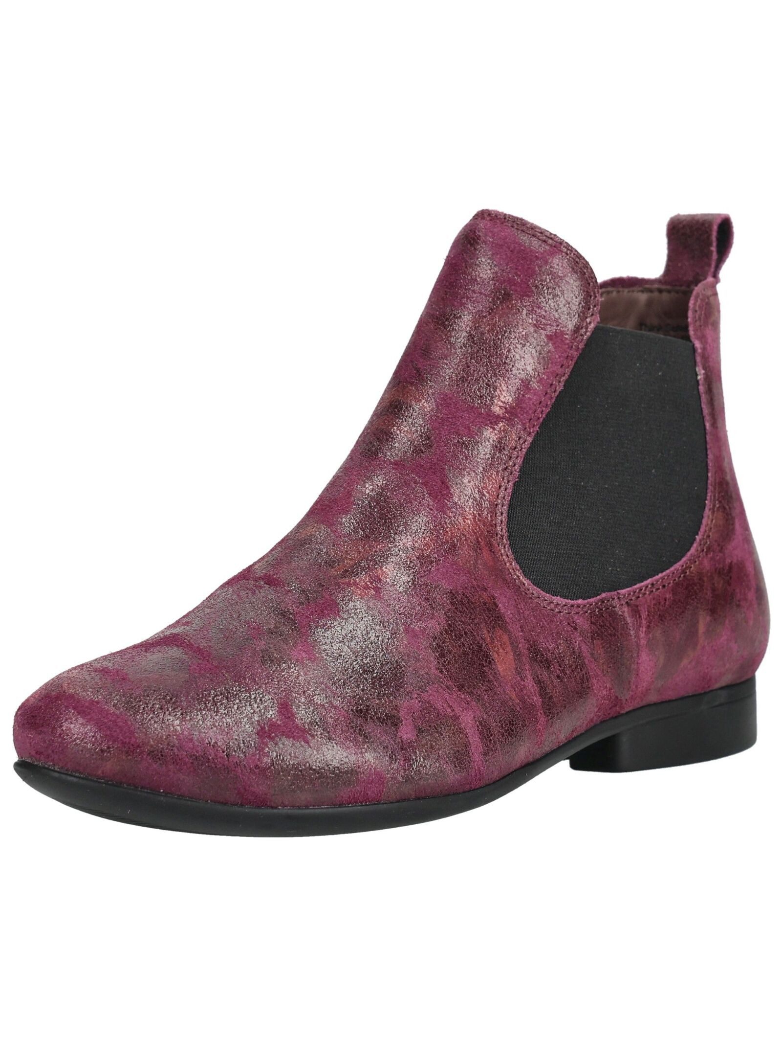 Think! Think! Stiefelette Leder/Textil Stiefelette