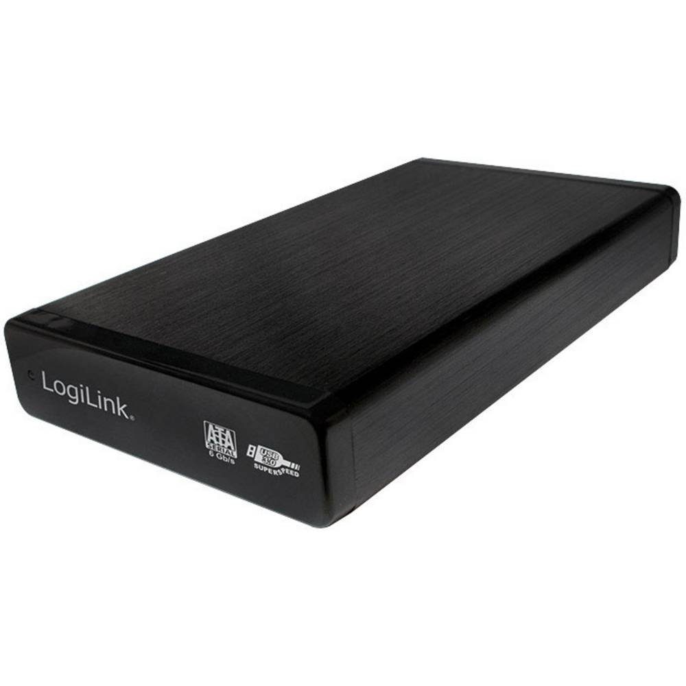 LogiLink Festplatten-Gehäuse ® Festplattengehäuse 3.5 Zoll, SATA, USB 3.0 UA0284