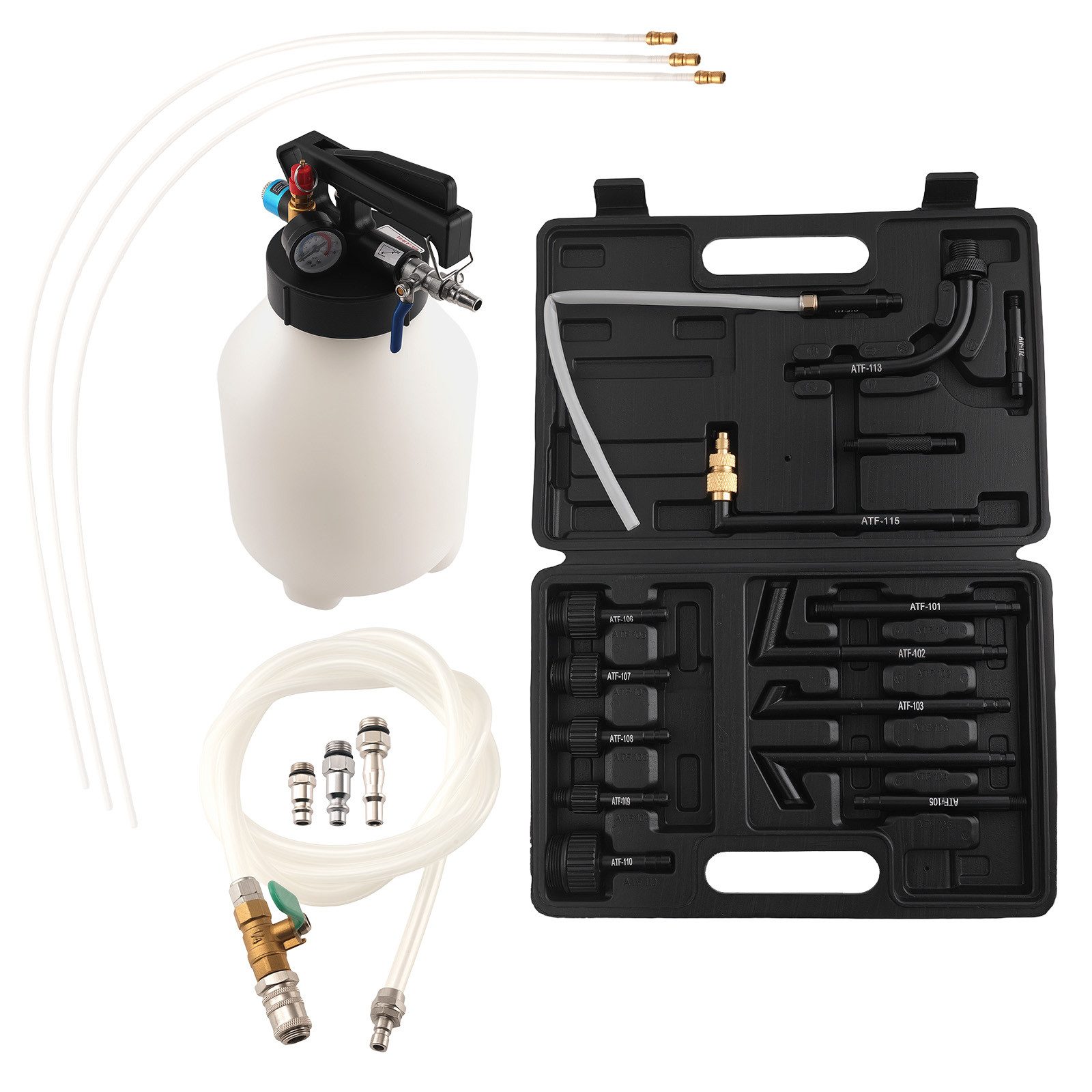 maXpeedingrods Reparatur-Set, 6L ATF Fluid Change for BENZ 722.9 ATF109 M12x1.5 Pneumatisch