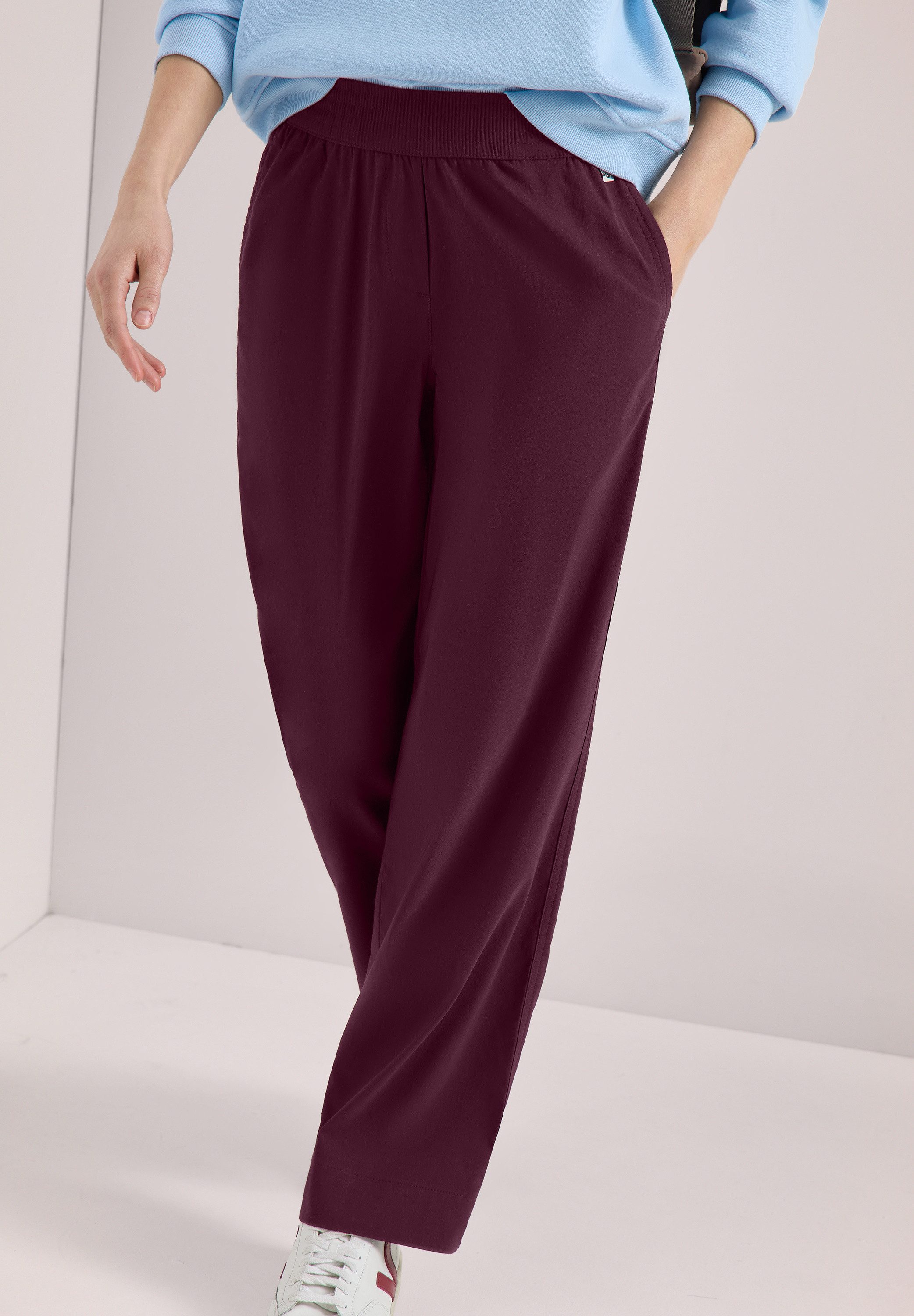 CECIL Stoffhose mit Wide Legs