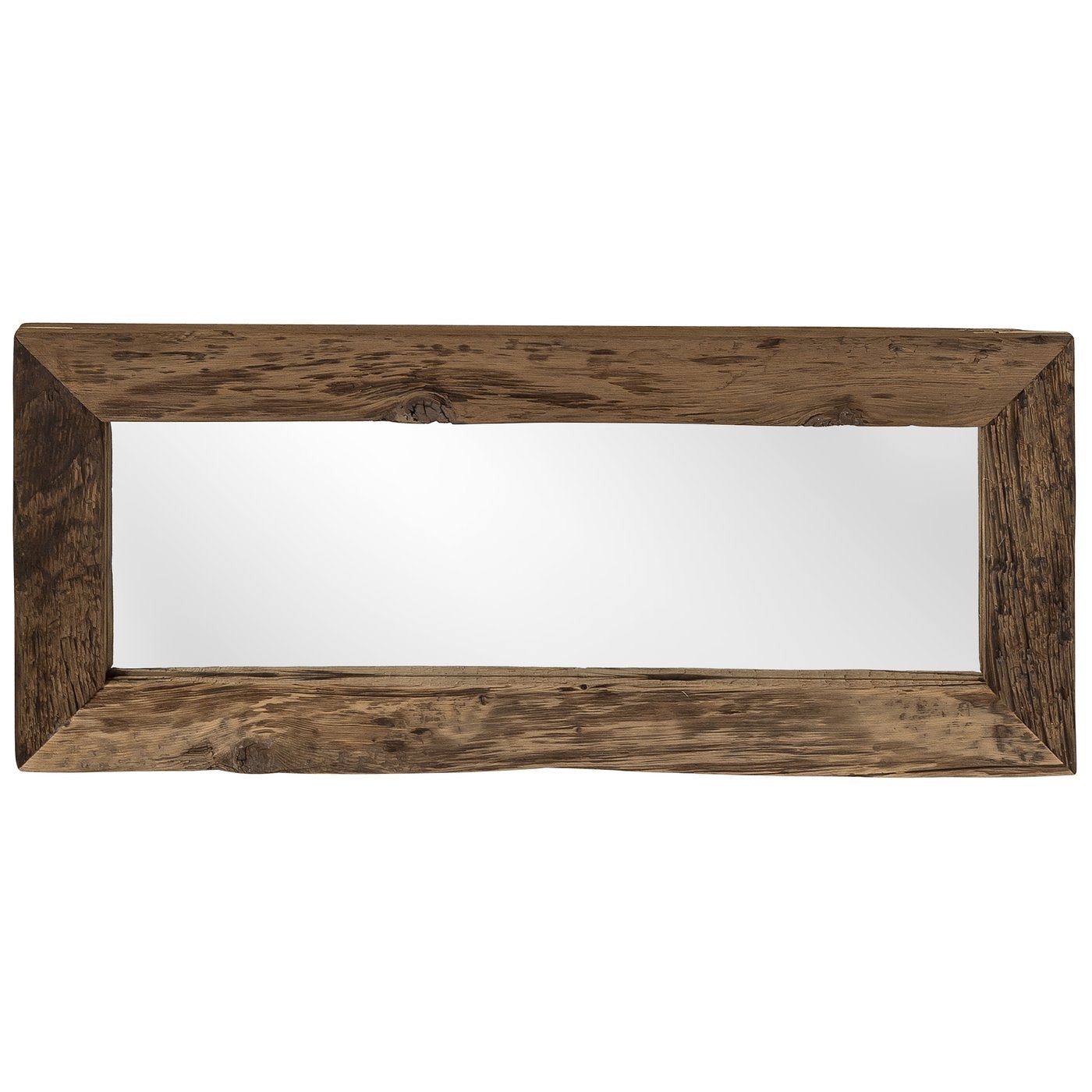 Spiegel Holz/Glas B120cm, BOLTZE aus in Wandspiegel "Solea" braun