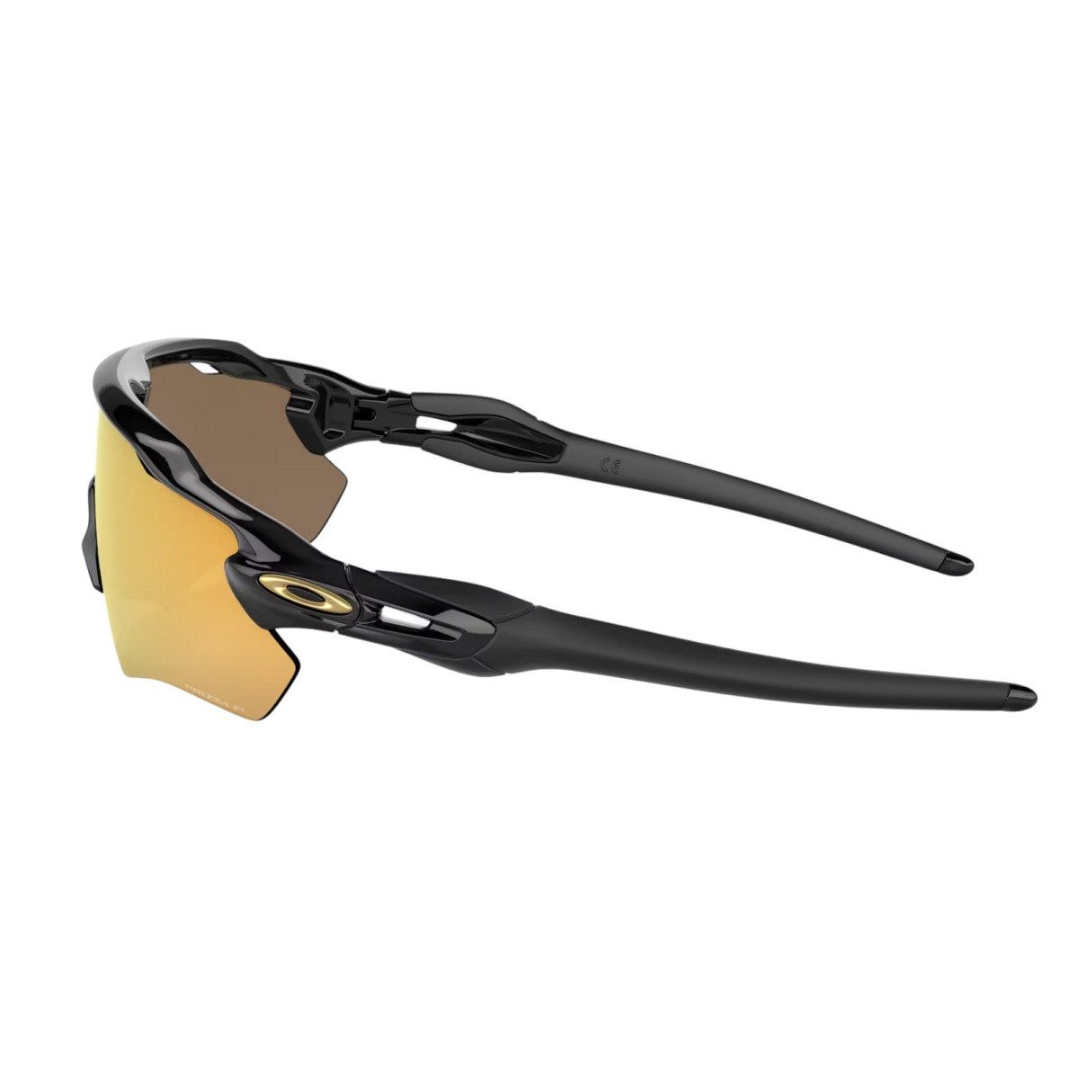 Oakley Sonnenbrille Radar EV Path Polarisiert (Glasfarbe: Prizm 24k polarized) schwarz
