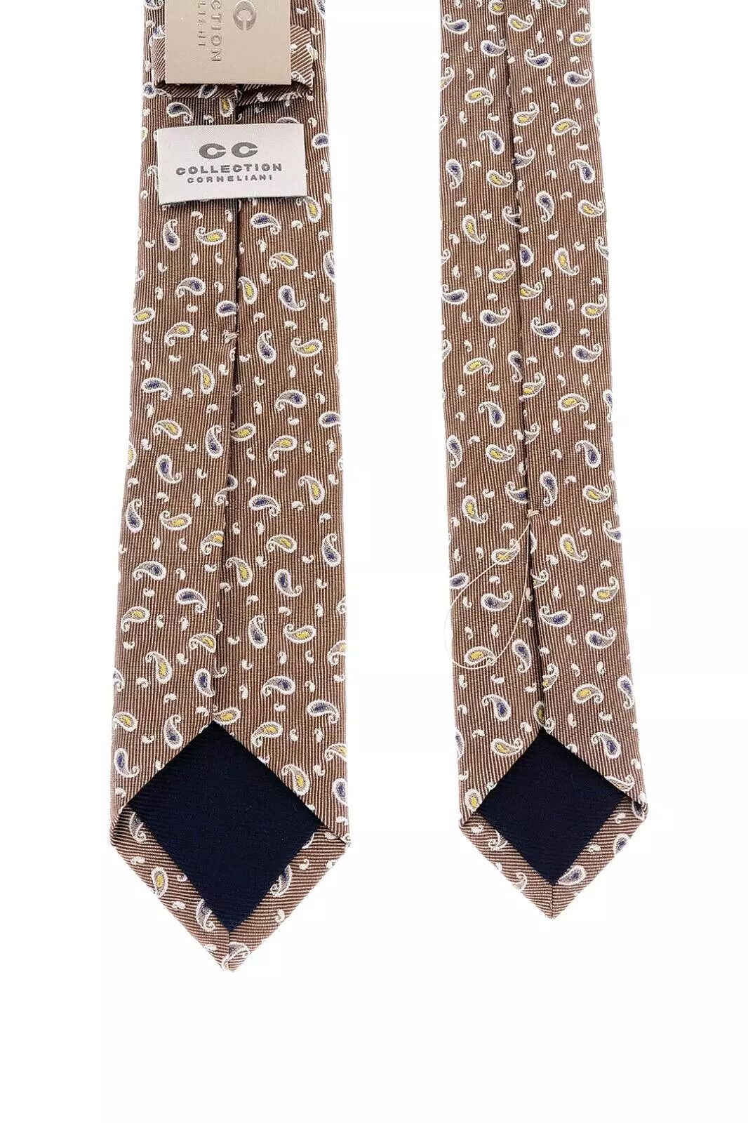 Corneliani Krawatte CC Corneliani Collection Herren krawatten, Seide Paisley. Paisley Muster