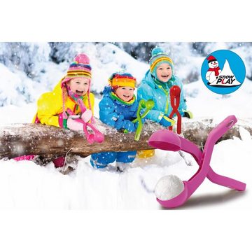 Jamara Schneeballzange Snow Play, 38 cm pink Schneeballformer Schneeball Winterspielzeug