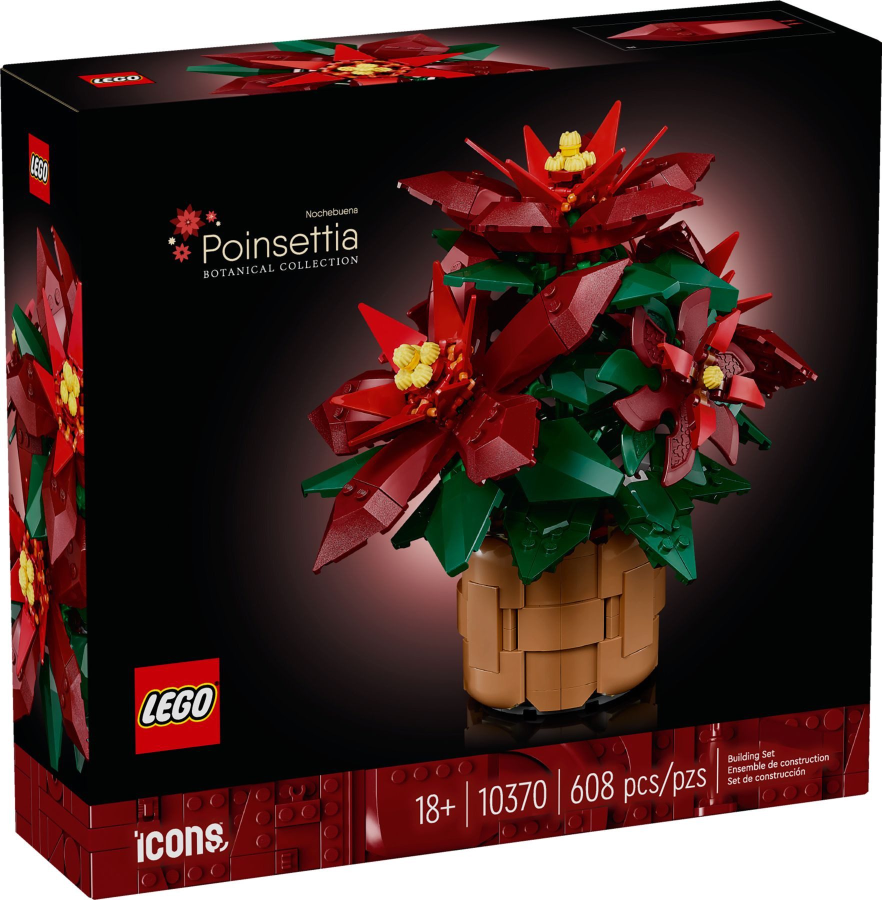LEGO® LEGO® Icons 10370 Weihnachtsstern Konstruktionsspielsteine