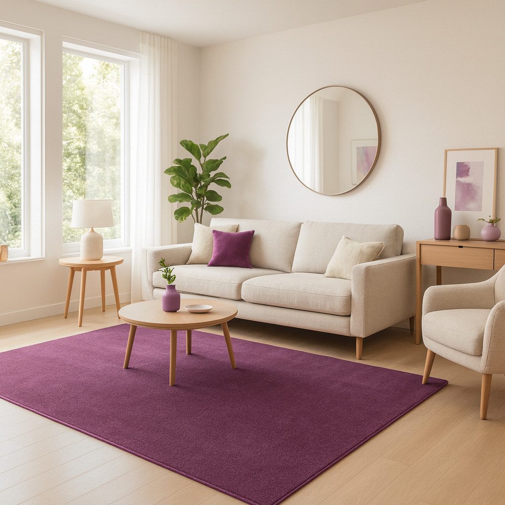 Snapstyle Veloursteppich Trend Velours Teppich Joy, Eckig, Höhe: 8.5 mm