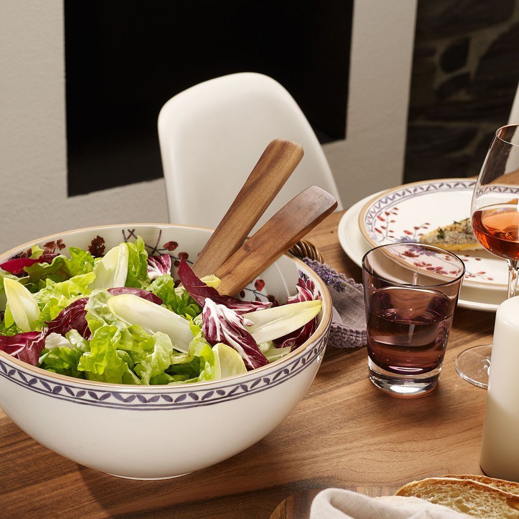Villeroy & Boch Salatbesteck Artesano Original Salatbesteck, 2tlg. (Set, 2-tlg), Akazienholz, 2 Stck, Handwäsche empfohlen