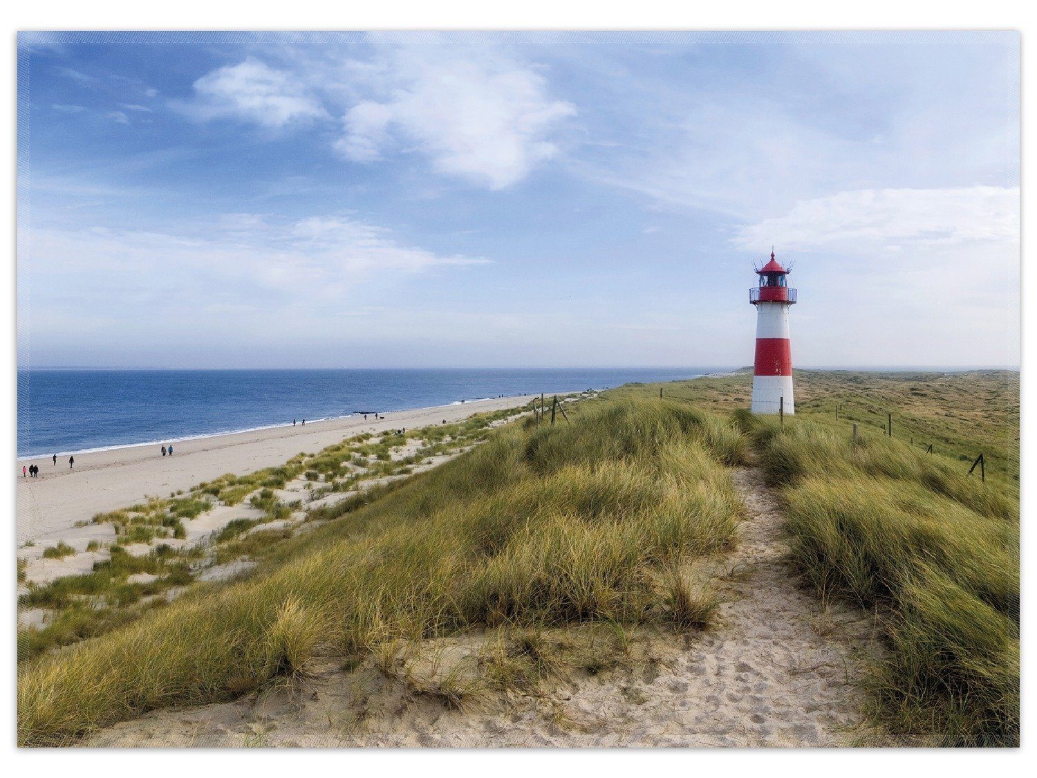 Wallario Teppich Am Strand von Sylt günstig online kaufen