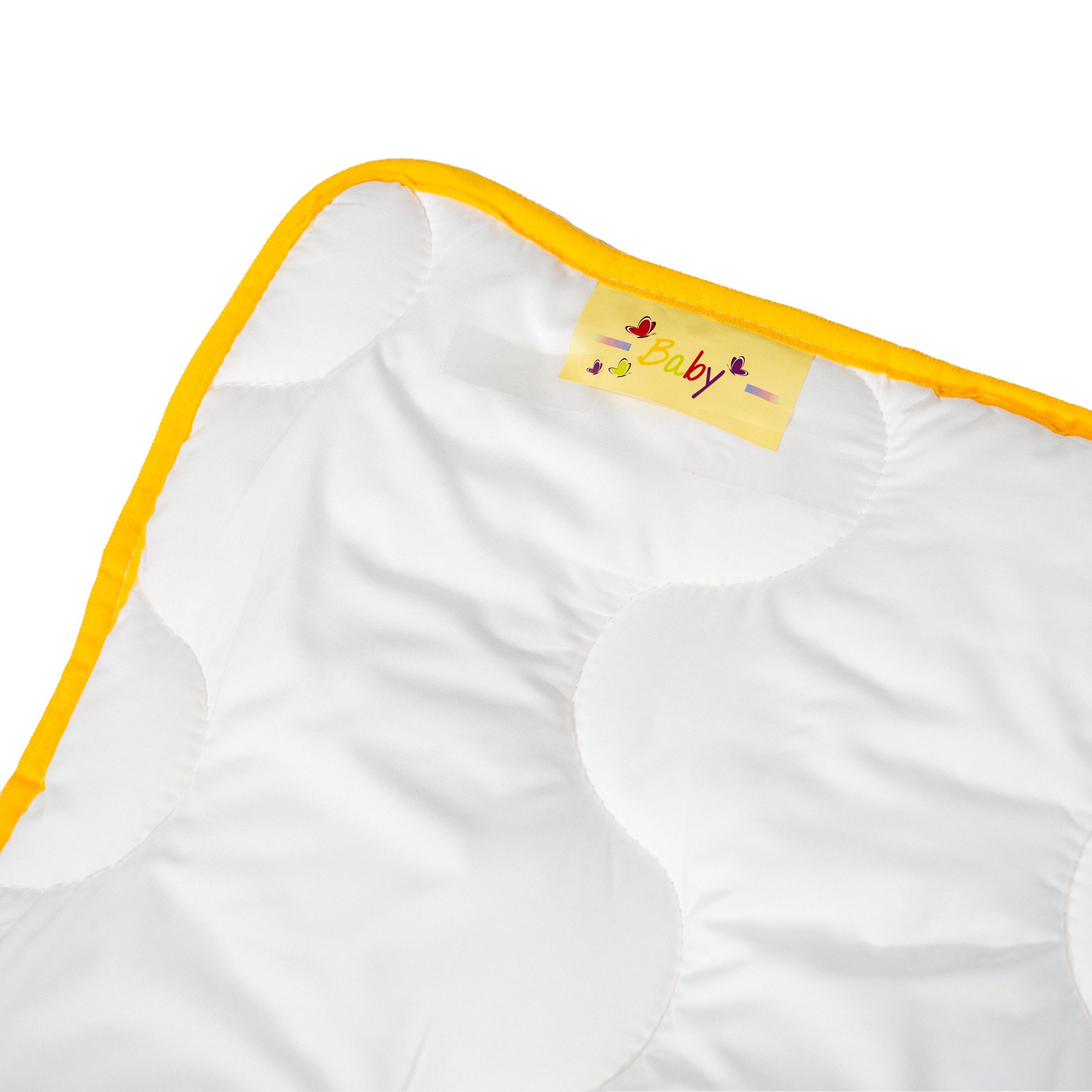 Traumschloss Babybettdecke Baby, Füllung: 100% Polyesterhohlfaser, Bezug: 100% Polyester Microfaser, kuschelig weicher Bezugsstoff und atmungsaktive Faserfüllun – Bild 4 von 5