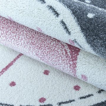 Kinderteppich Teppich für den Flur oder Küche Flamingo Design, Stilvoll Günstig, Läufer, Höhe: 11 mm