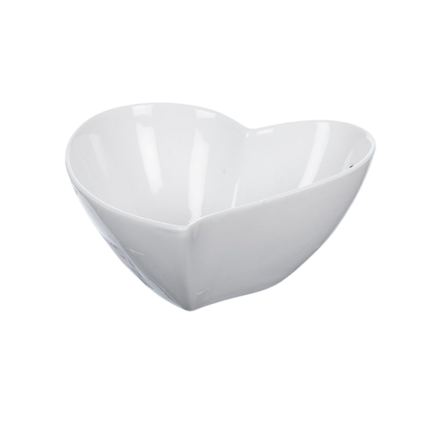 Sandra Rich Dekofigur Heart, Höhe: 6cm, Farbe: Weiß, Motiv: Herz